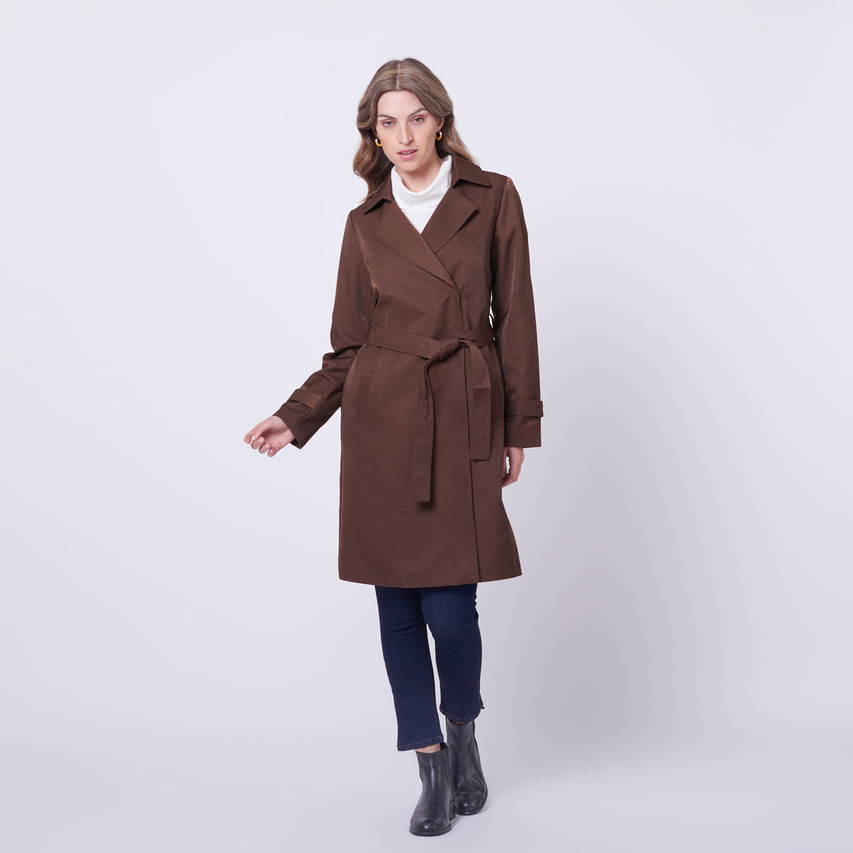 Trench marron online