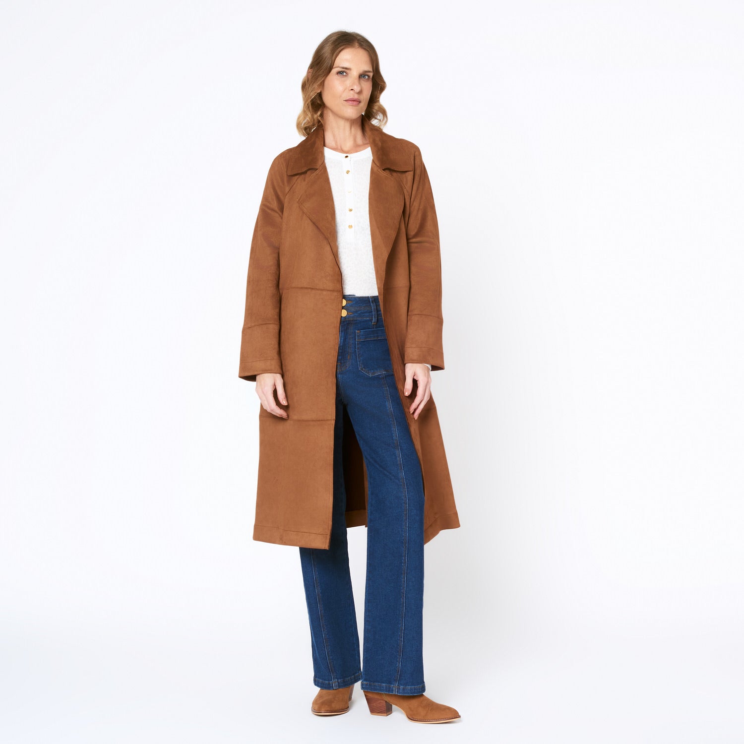 Abrigo Leonor Camel