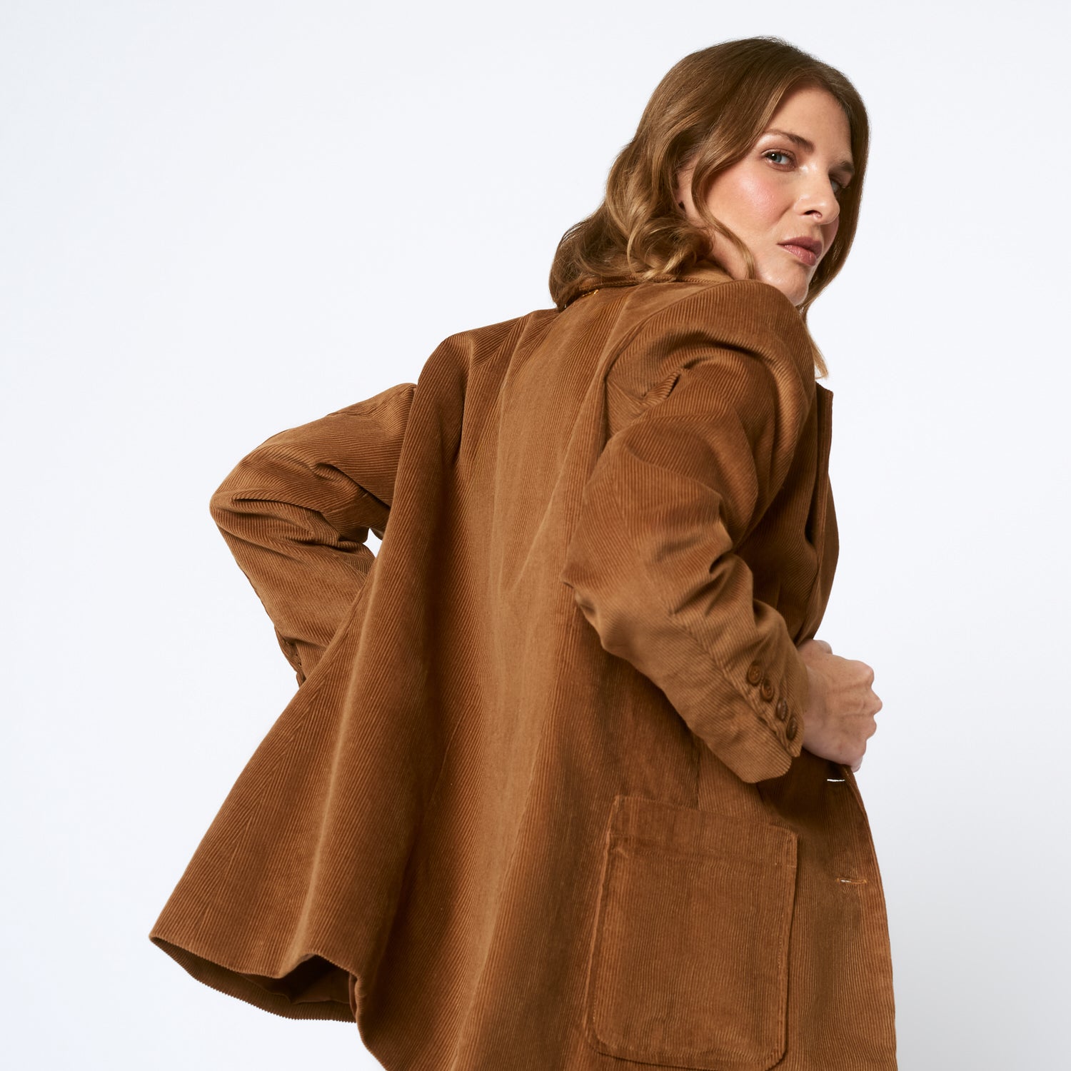 Blazer Rosa Camel