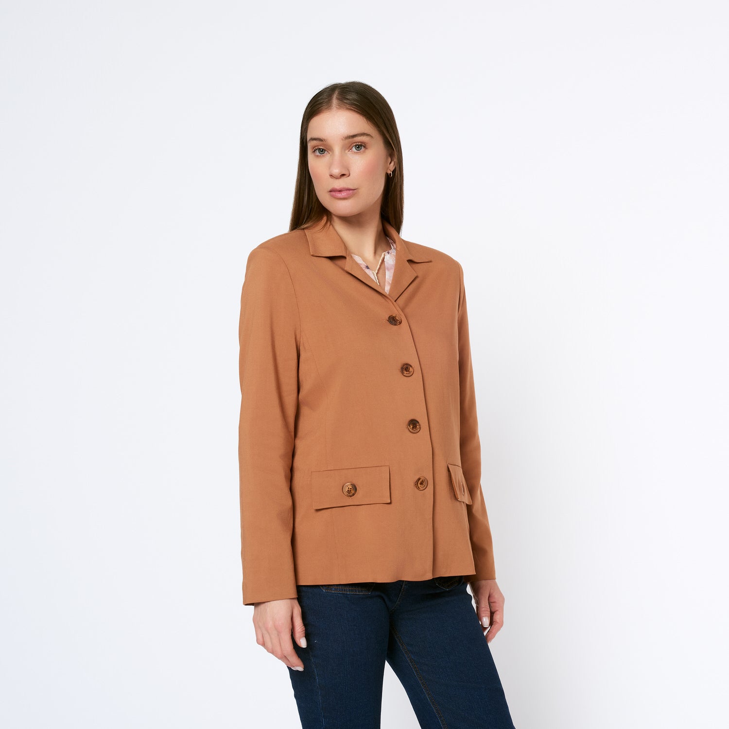 Blazer Teresa Camel