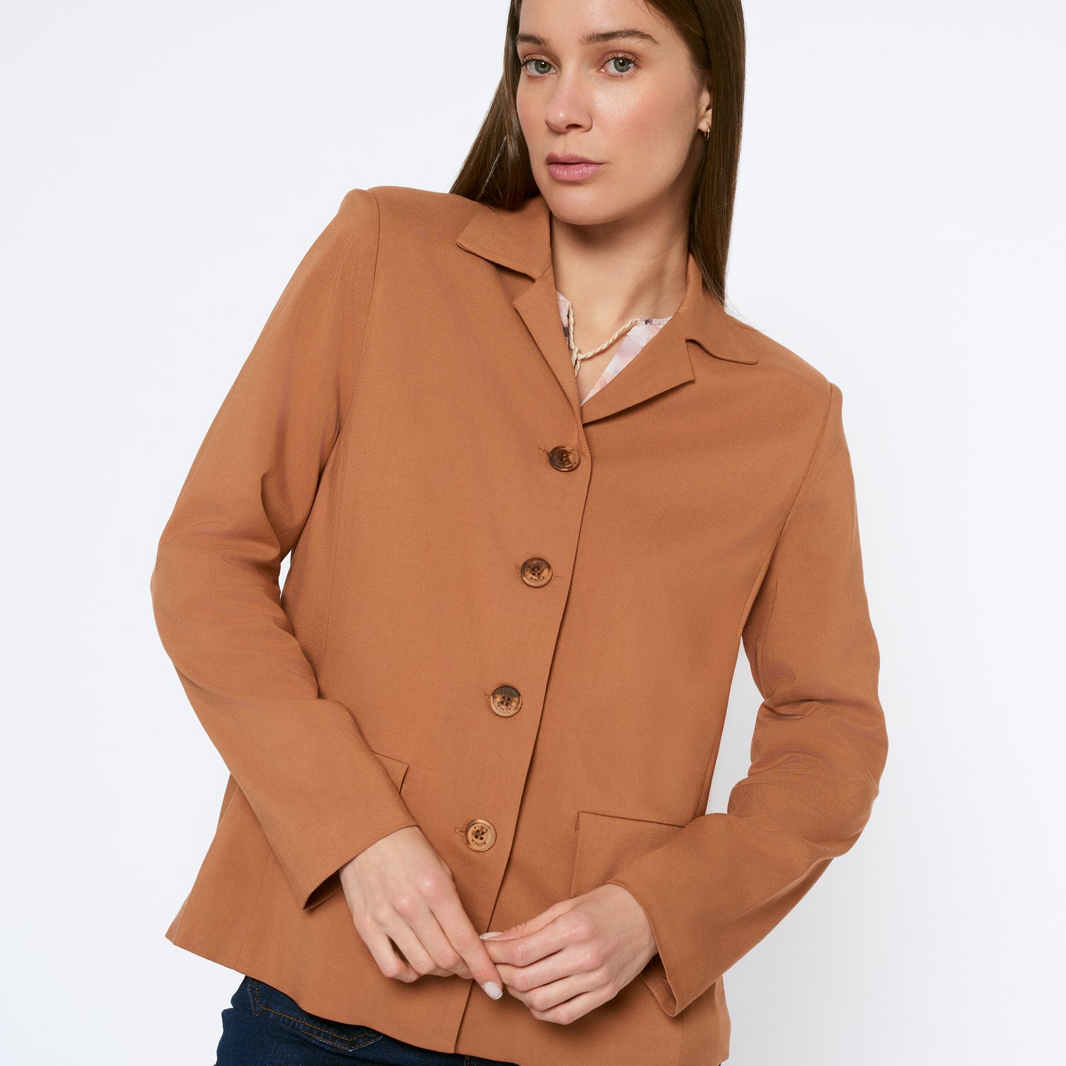 Blazer Teresa Camel