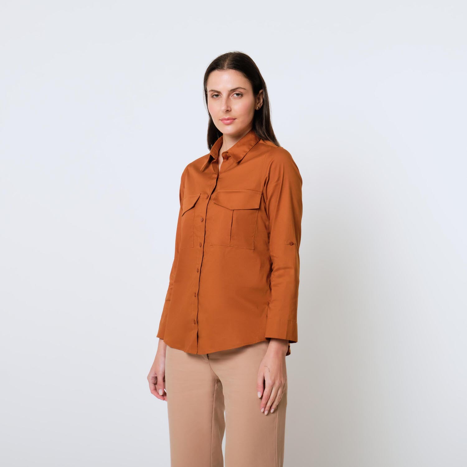 Blusa Camila Camel