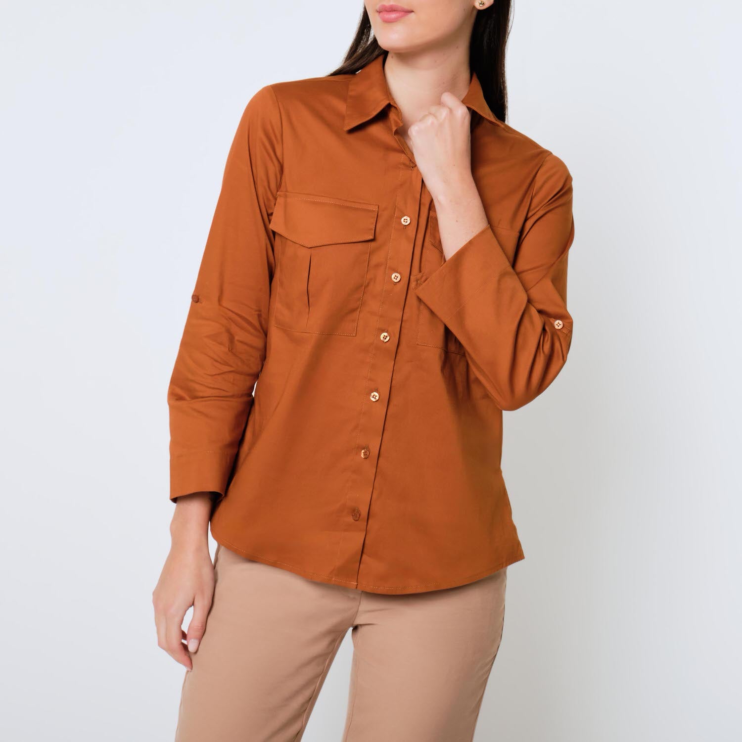 Blusa Camila Camel