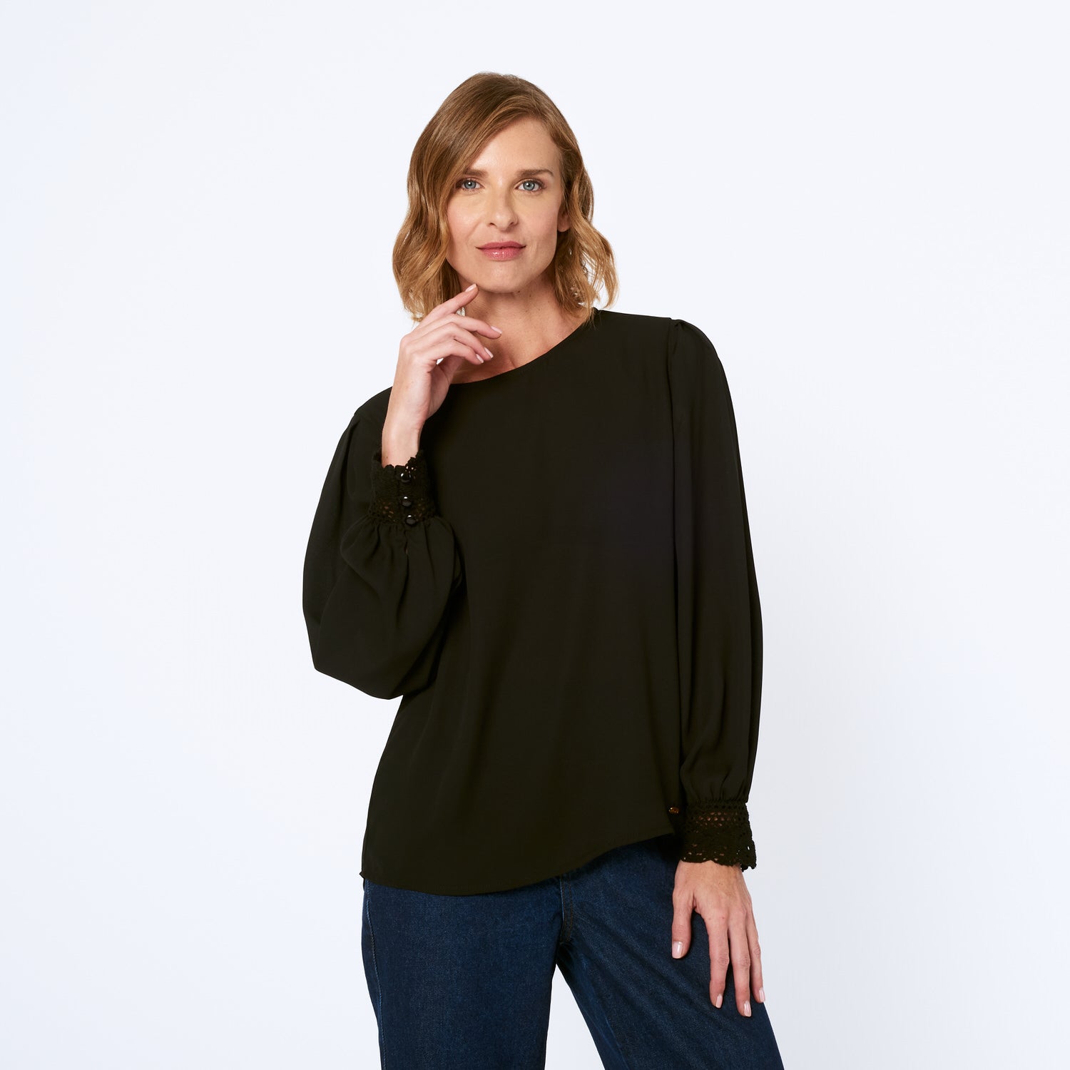 Blusa Carol Negro