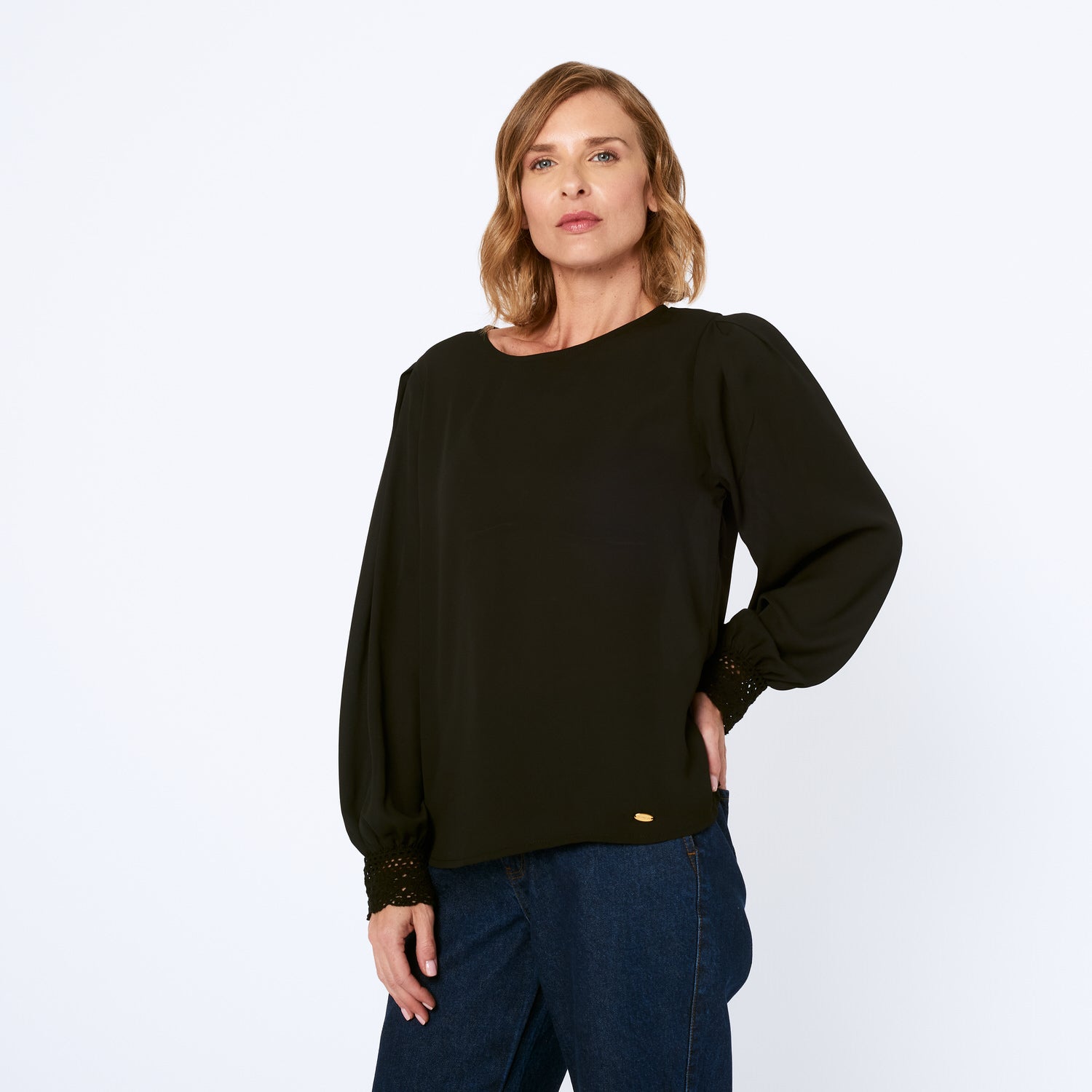 Blusa Carol Negro