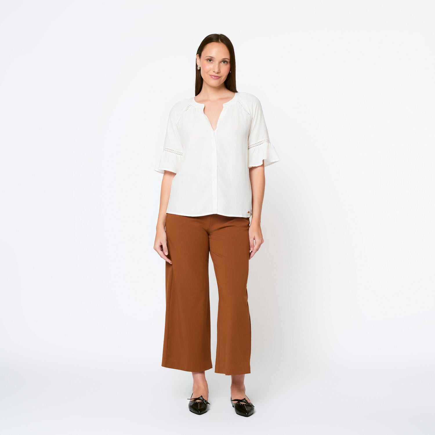 Blusa Corina Hueso