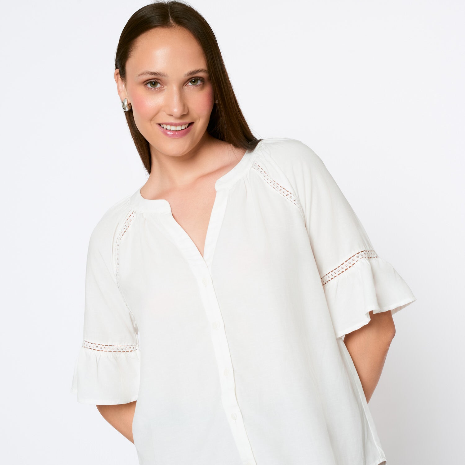 Blusa Corina Hueso