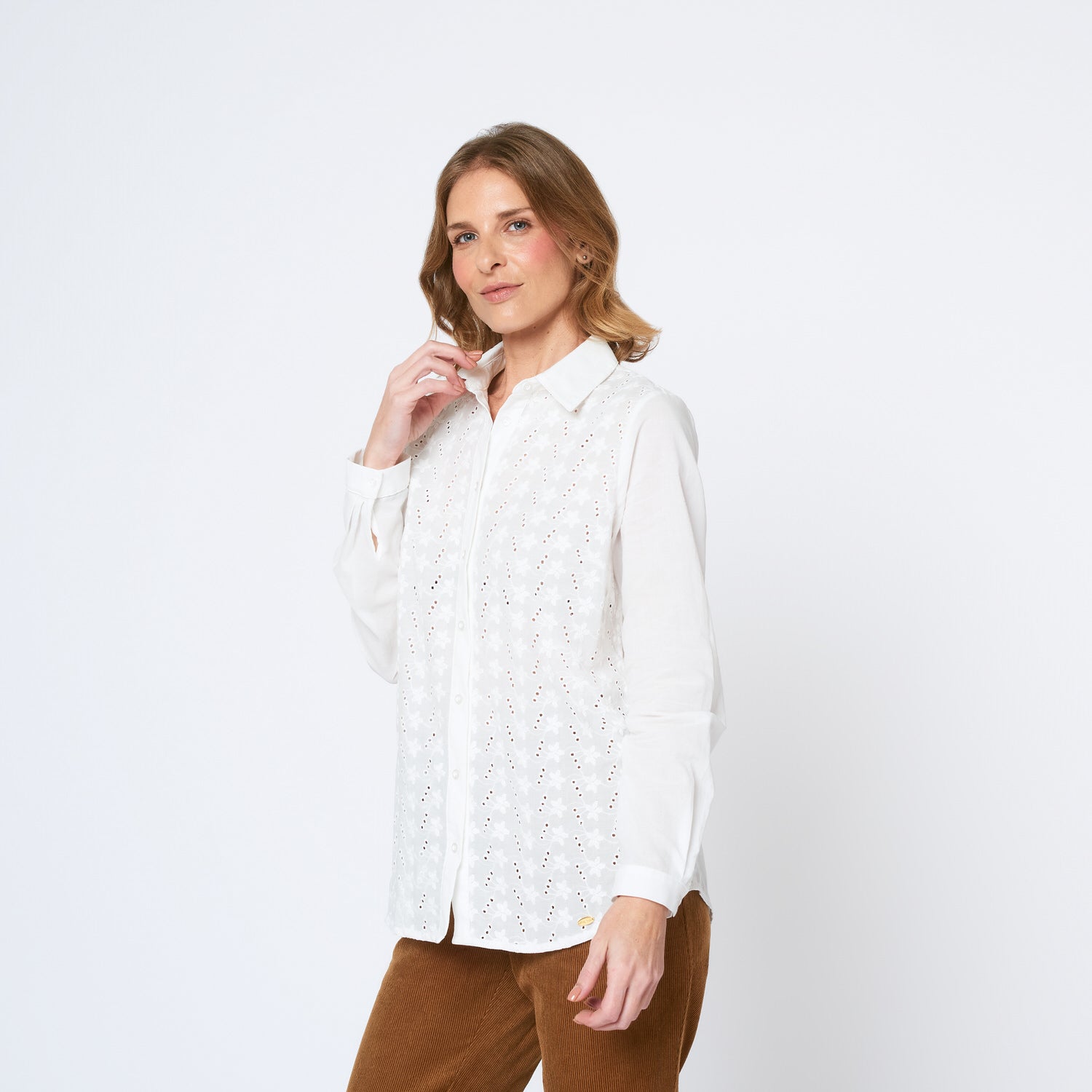 Blusa Ficus Hueso
