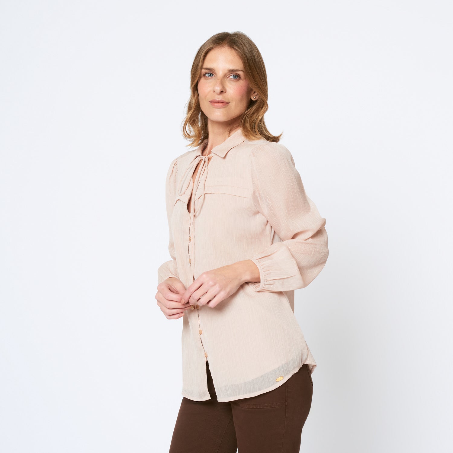 Blusa Fontana Beige