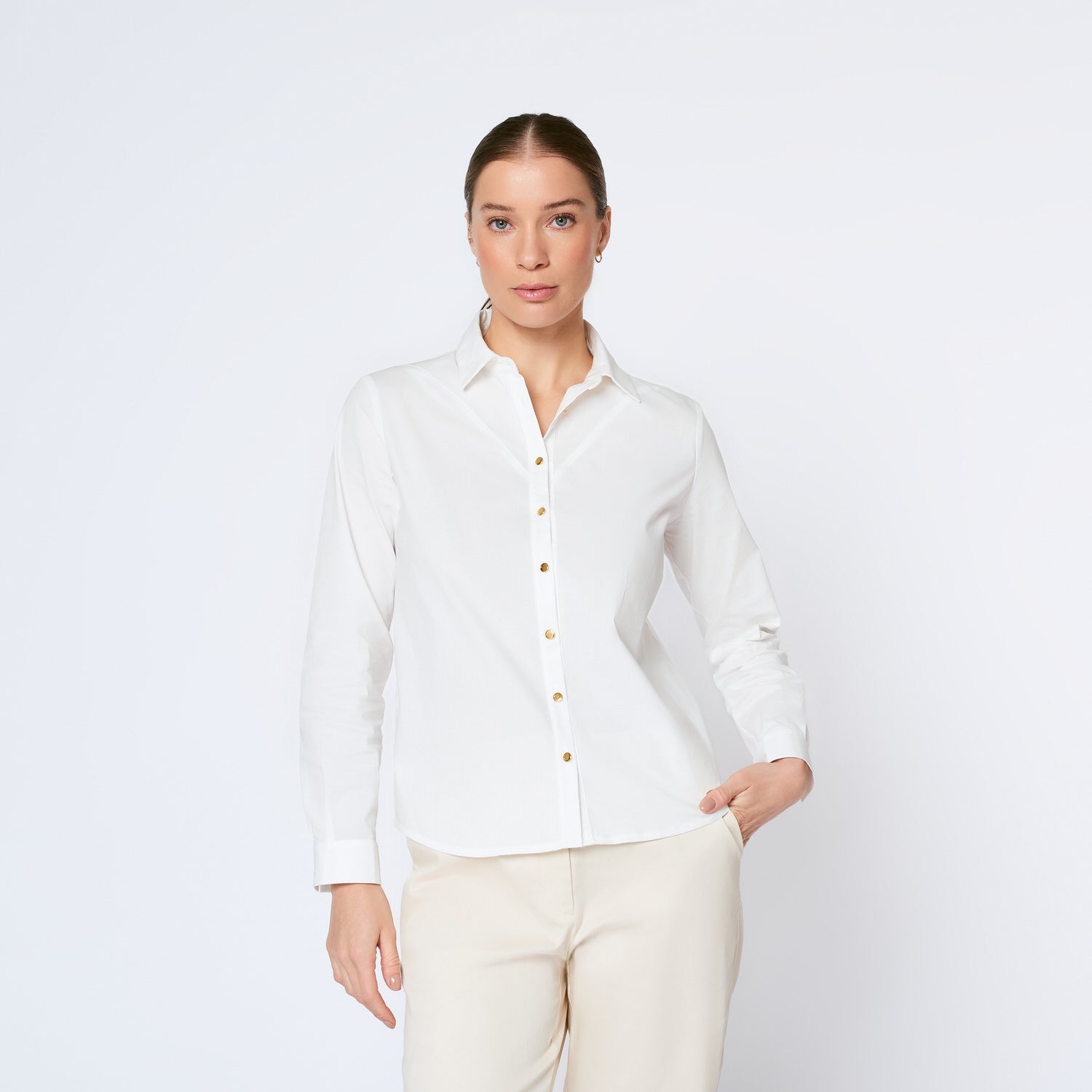 Blusa Isabella Hueso