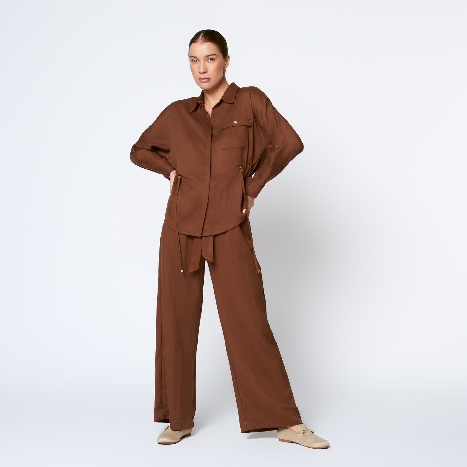 Blusa Jely Marron