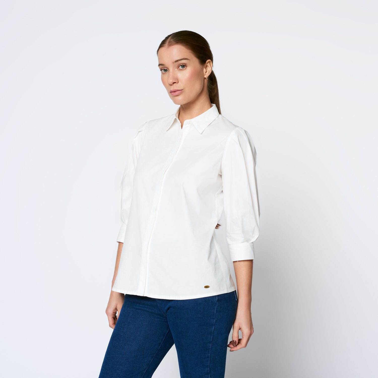 Blusa Kendall Hueso