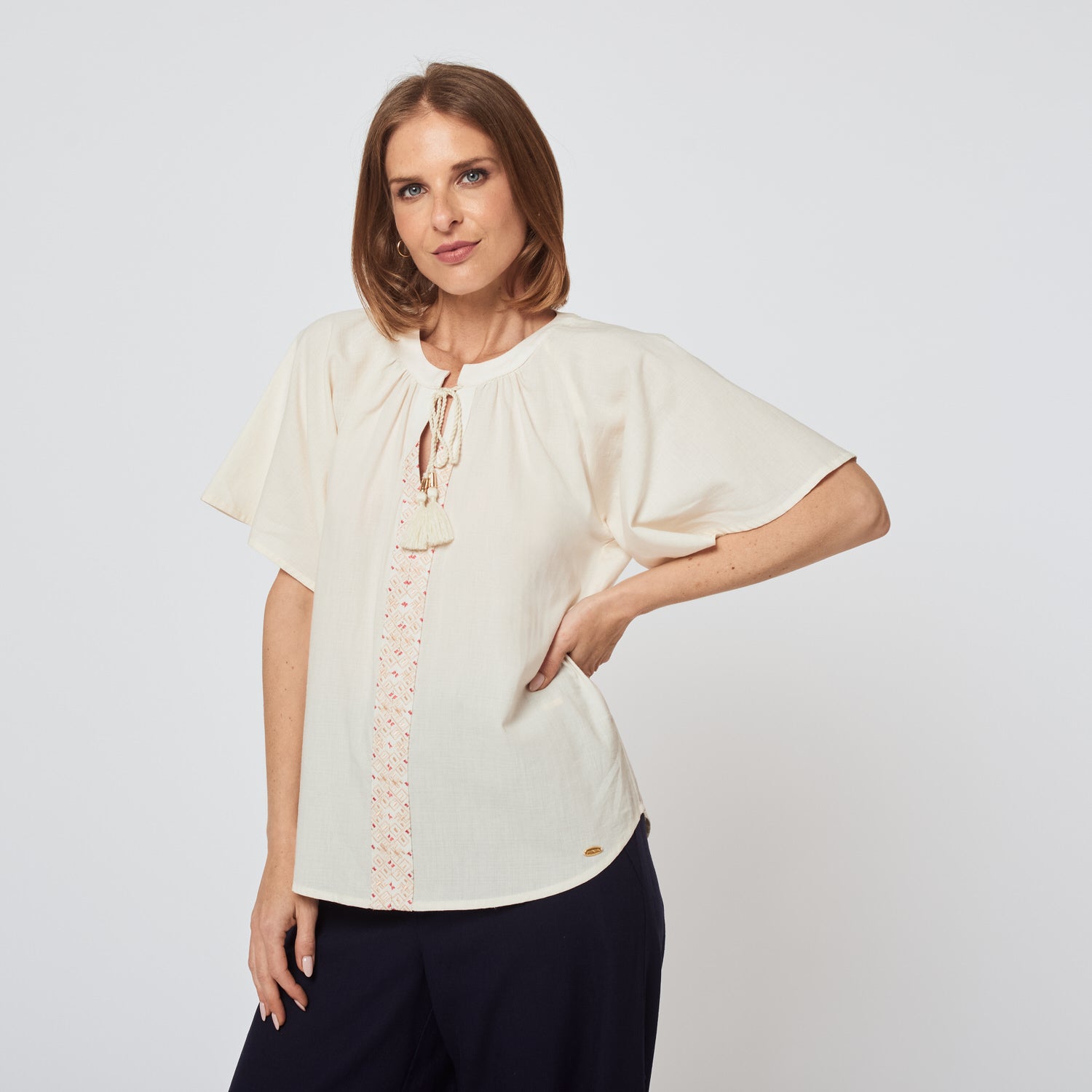 Blusa Mar Hueso