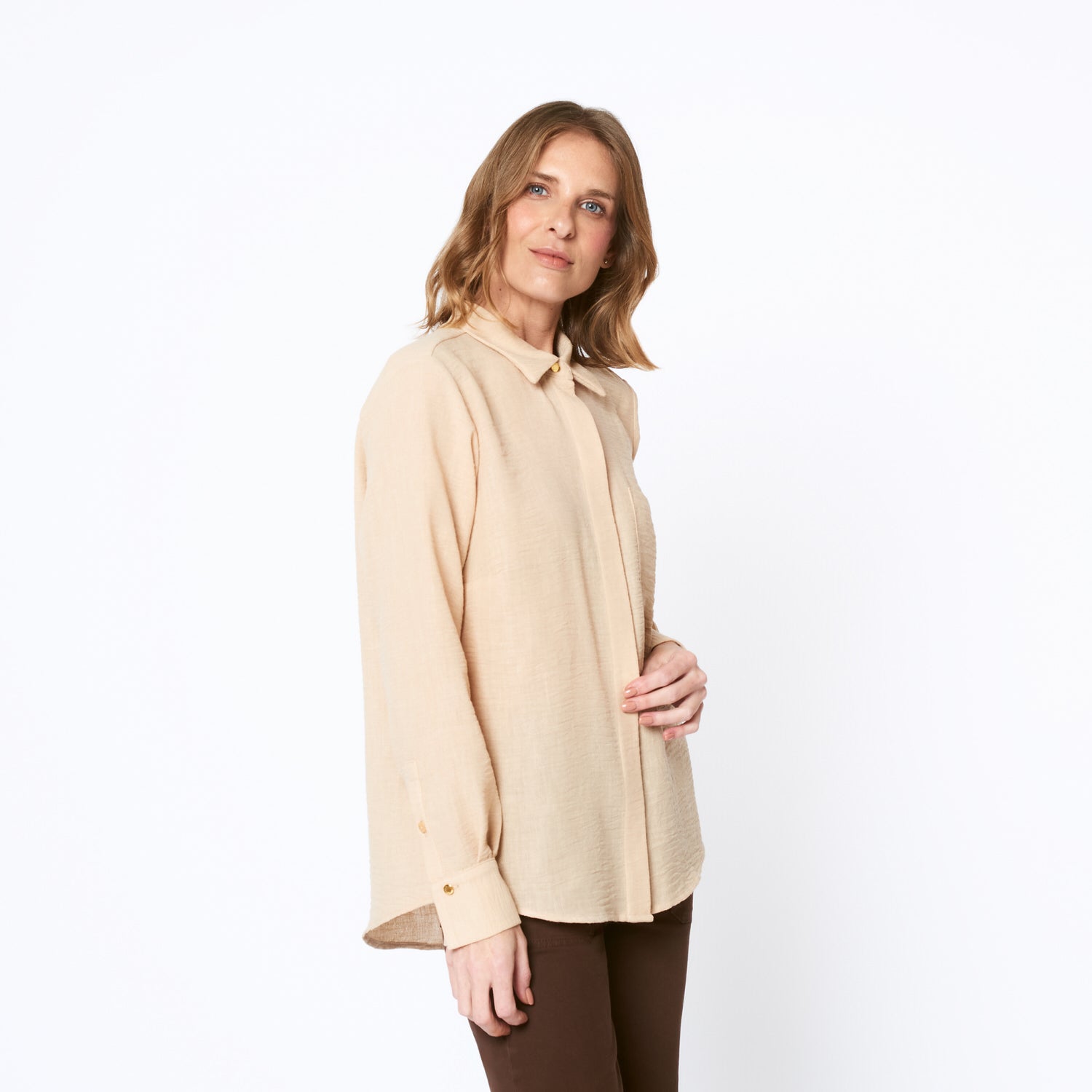 Blusa Reika Beige