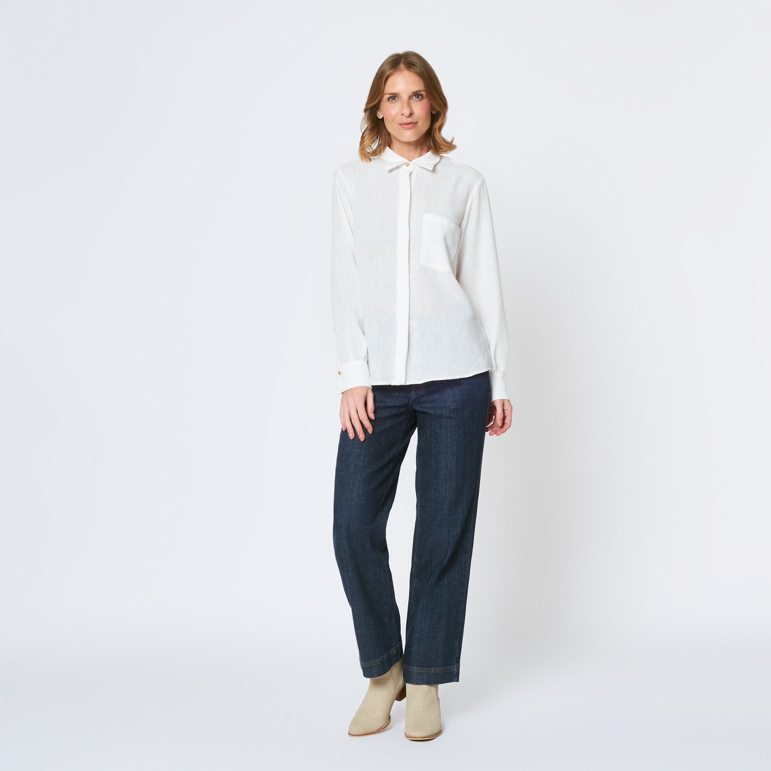 Blusa Reika Hueso