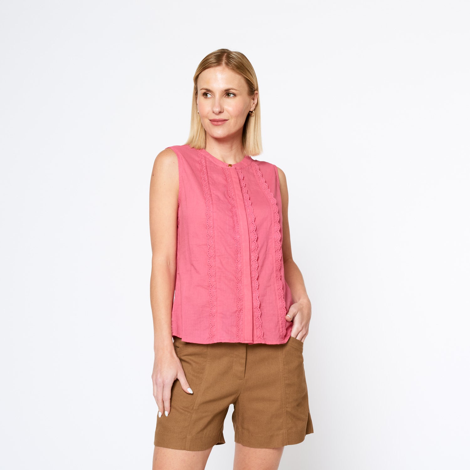 Blusa Samantha Rosado