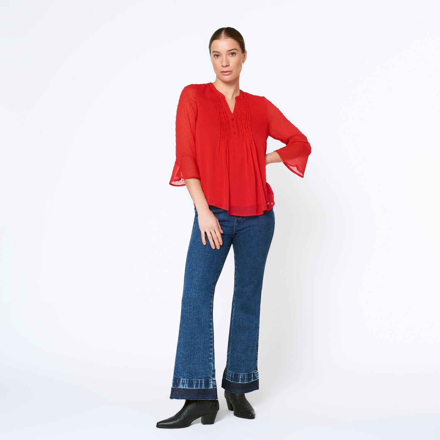 Blusa Zoraya Rojo