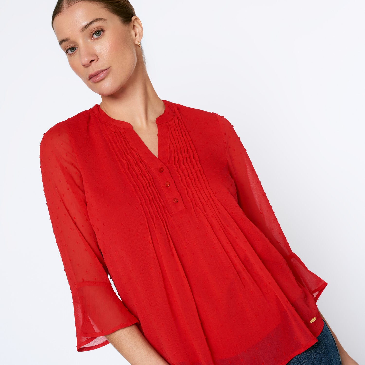 Blusa Zoraya Rojo