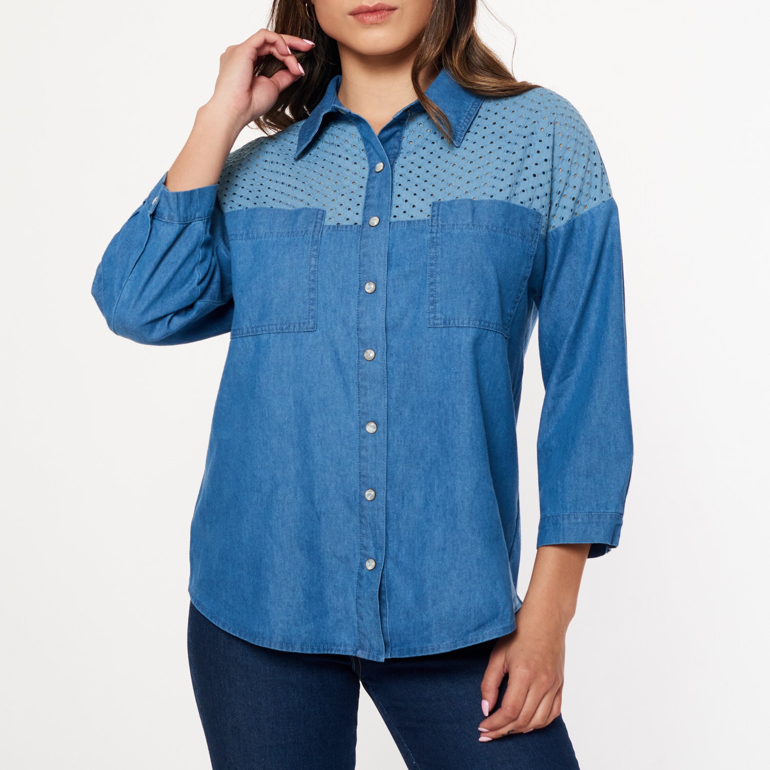 Blusa Gerarda Celeste