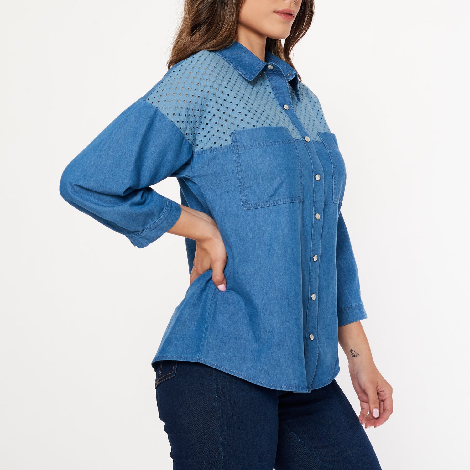 Blusa Gerarda Celeste