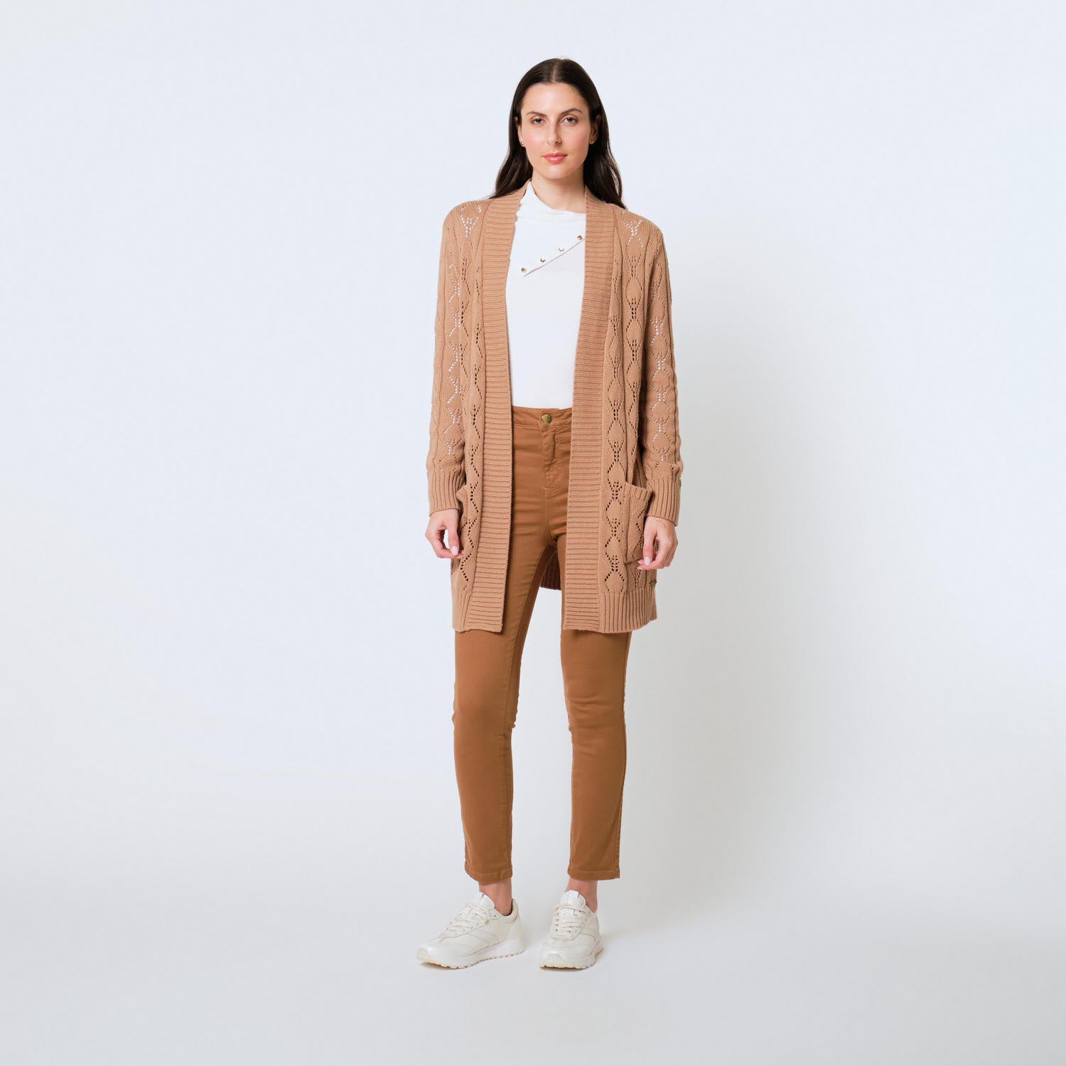 Cardigan Filomena Marron