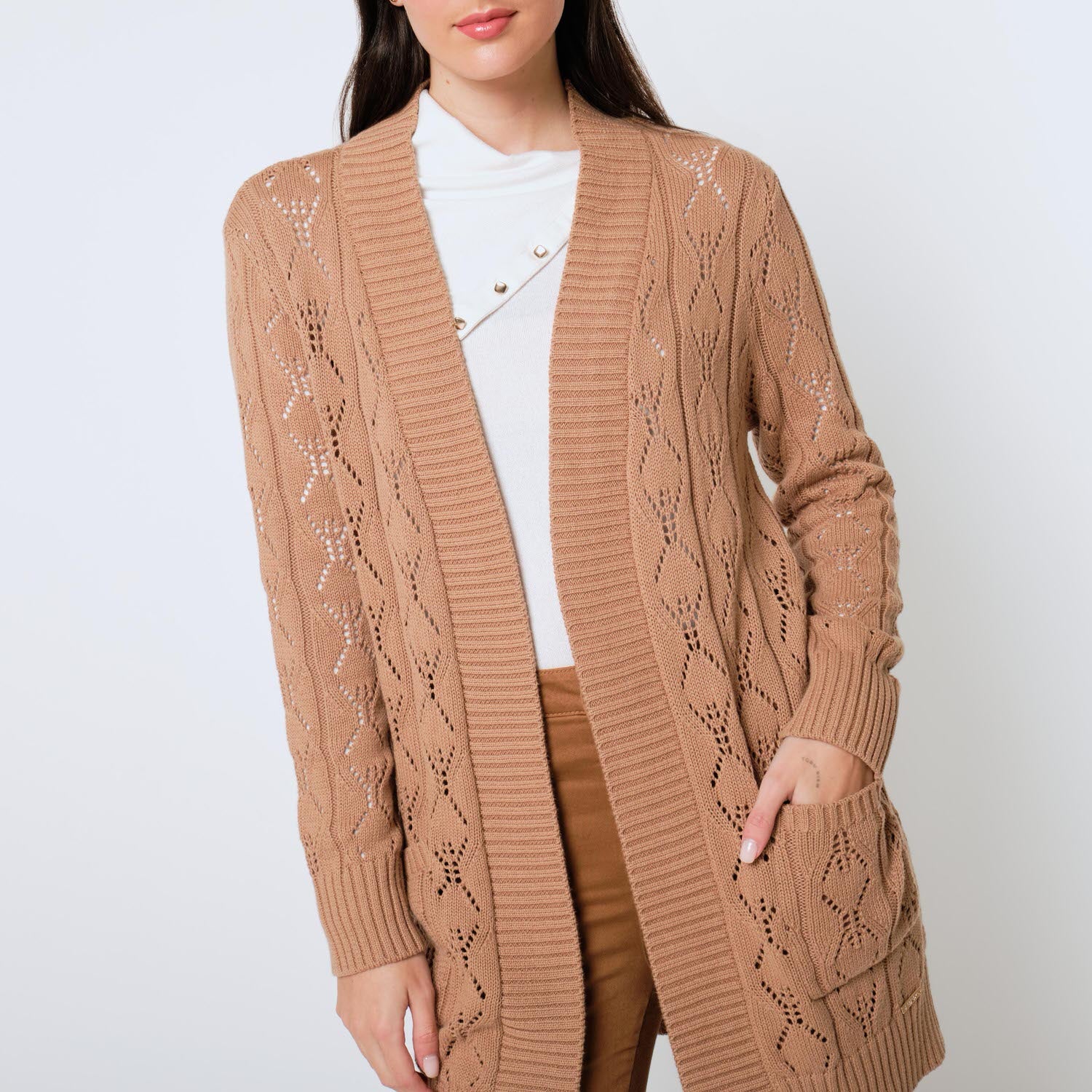 Cardigan Filomena Marron