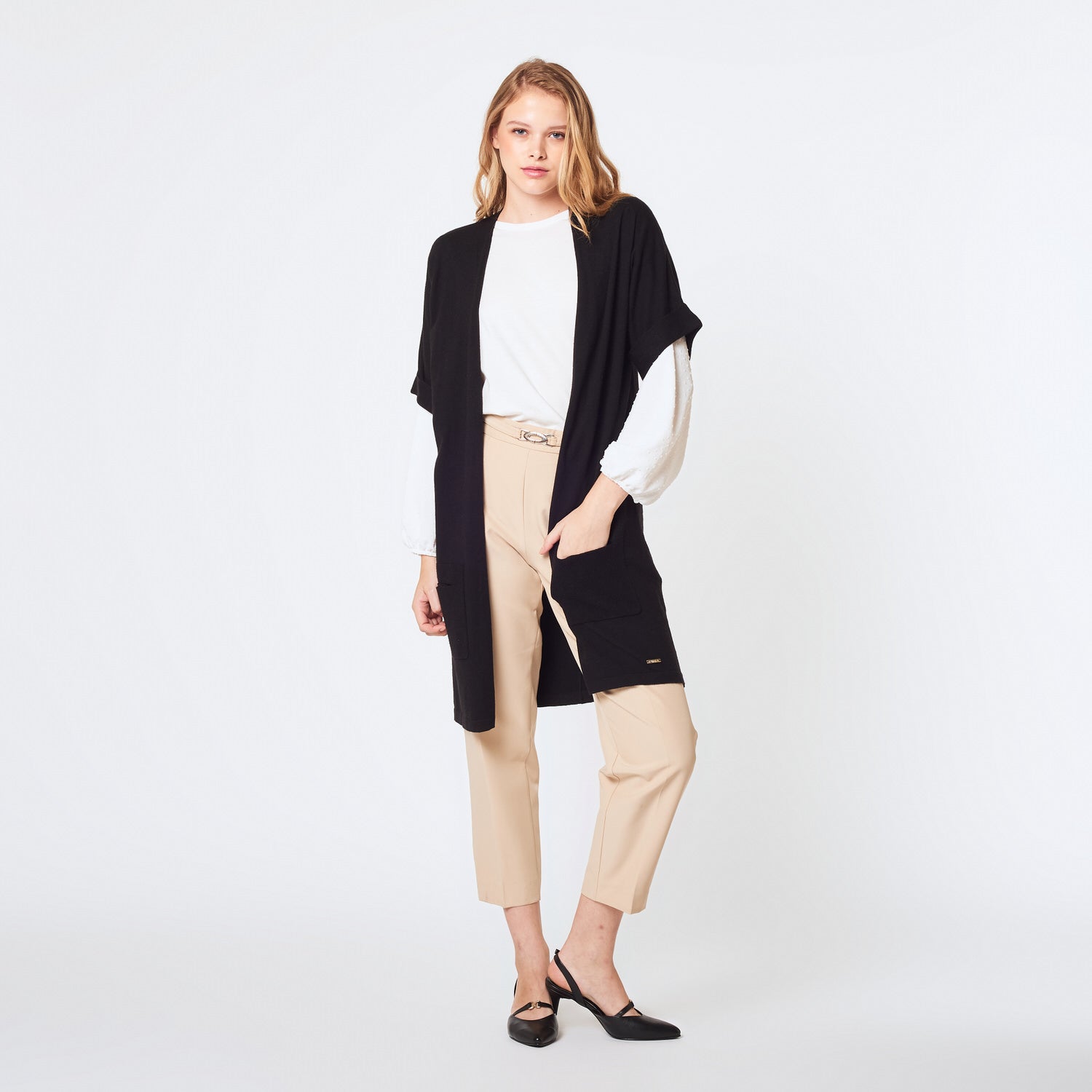 Cardigan New Belinda Negro