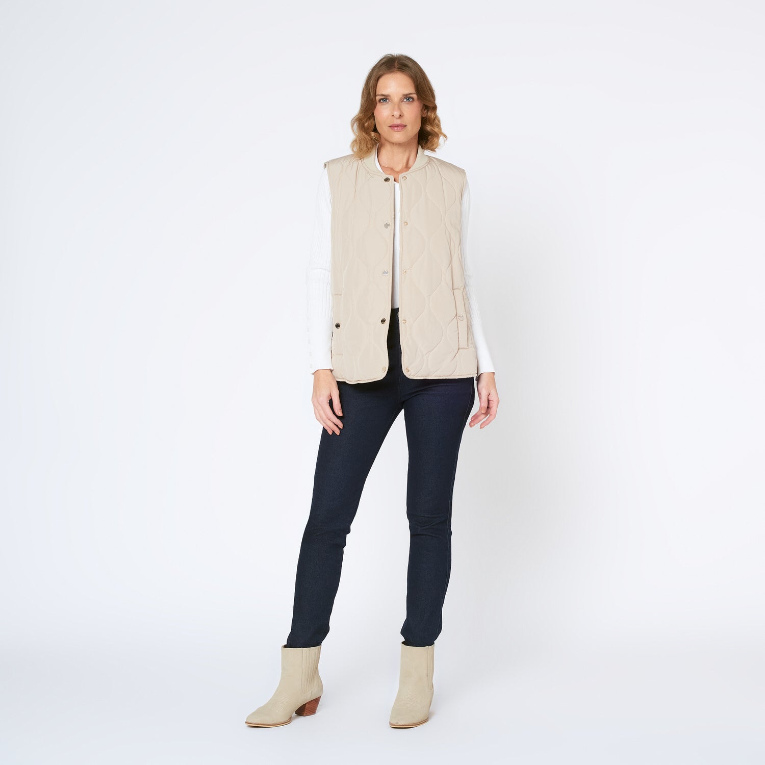 Chaleco Lupita Re Beige