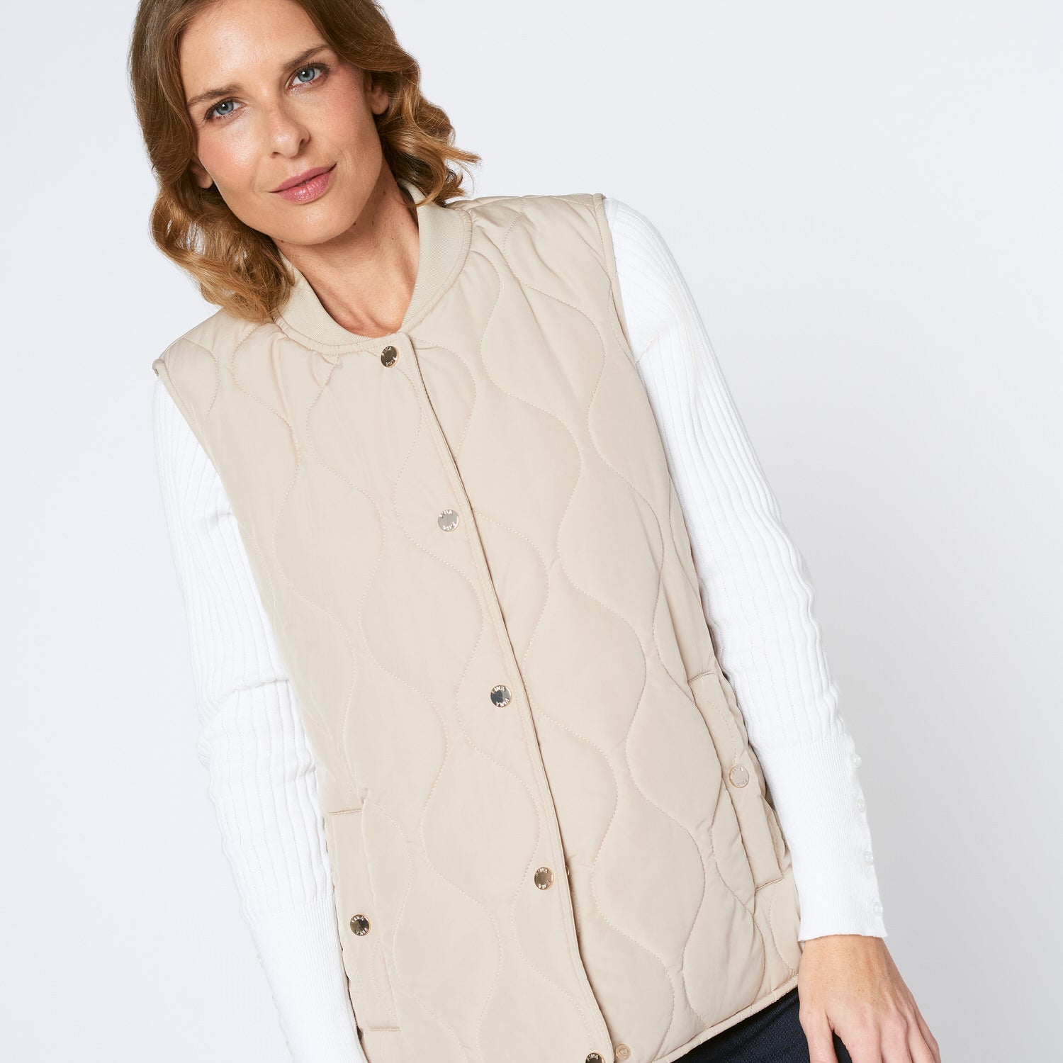 Chaleco Lupita Re Beige