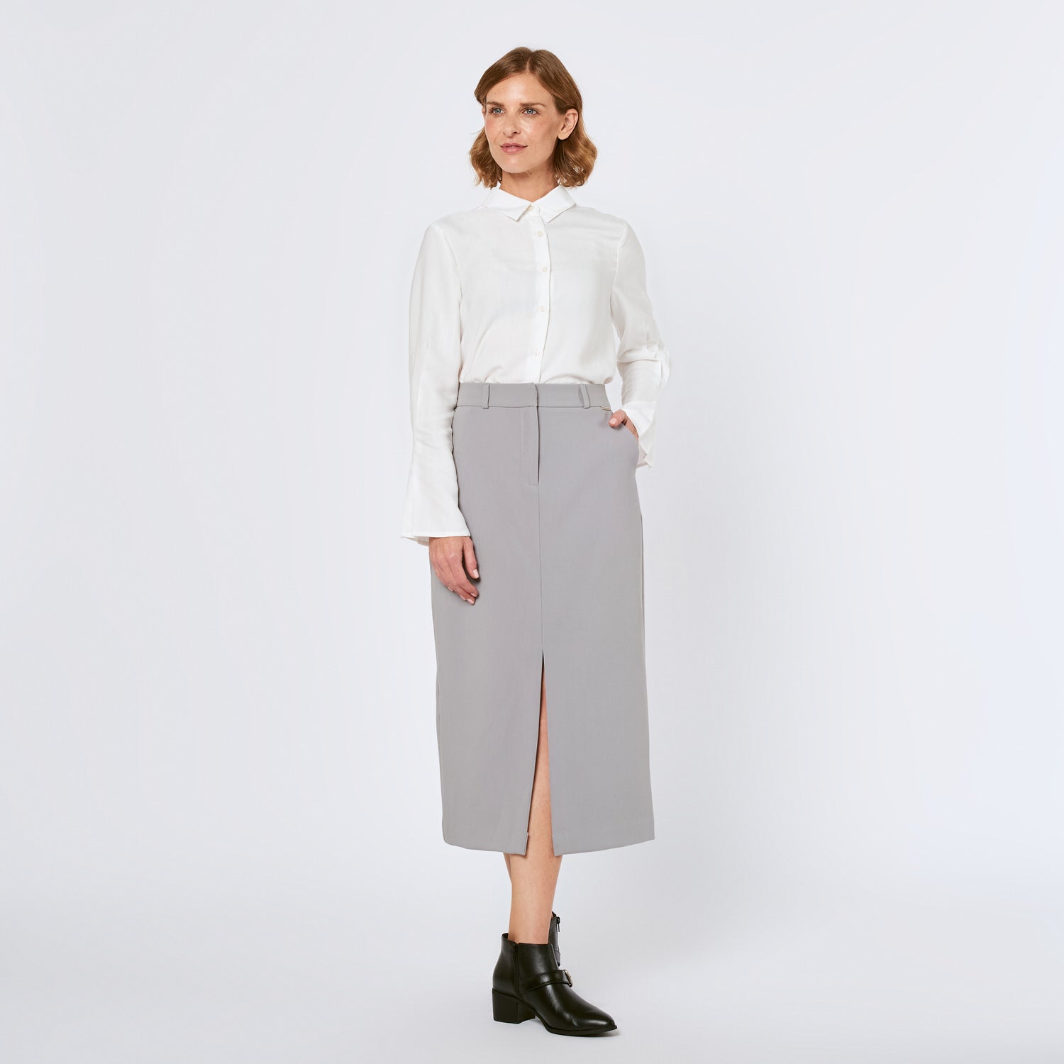 Falda Guinea Gris