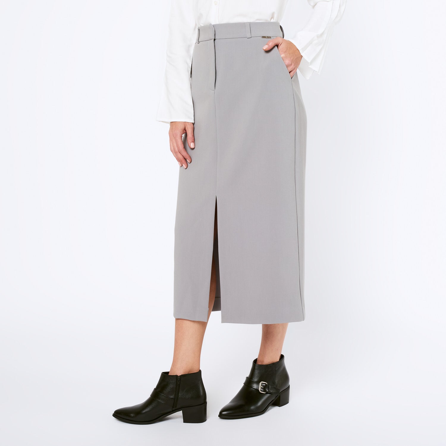 Falda Guinea Gris