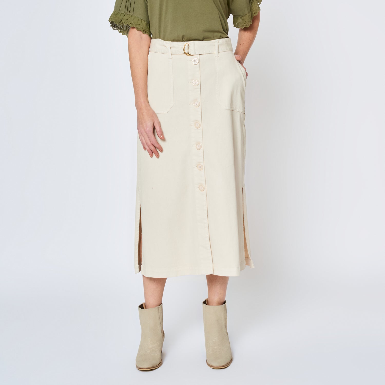 Falda Ruth Beige