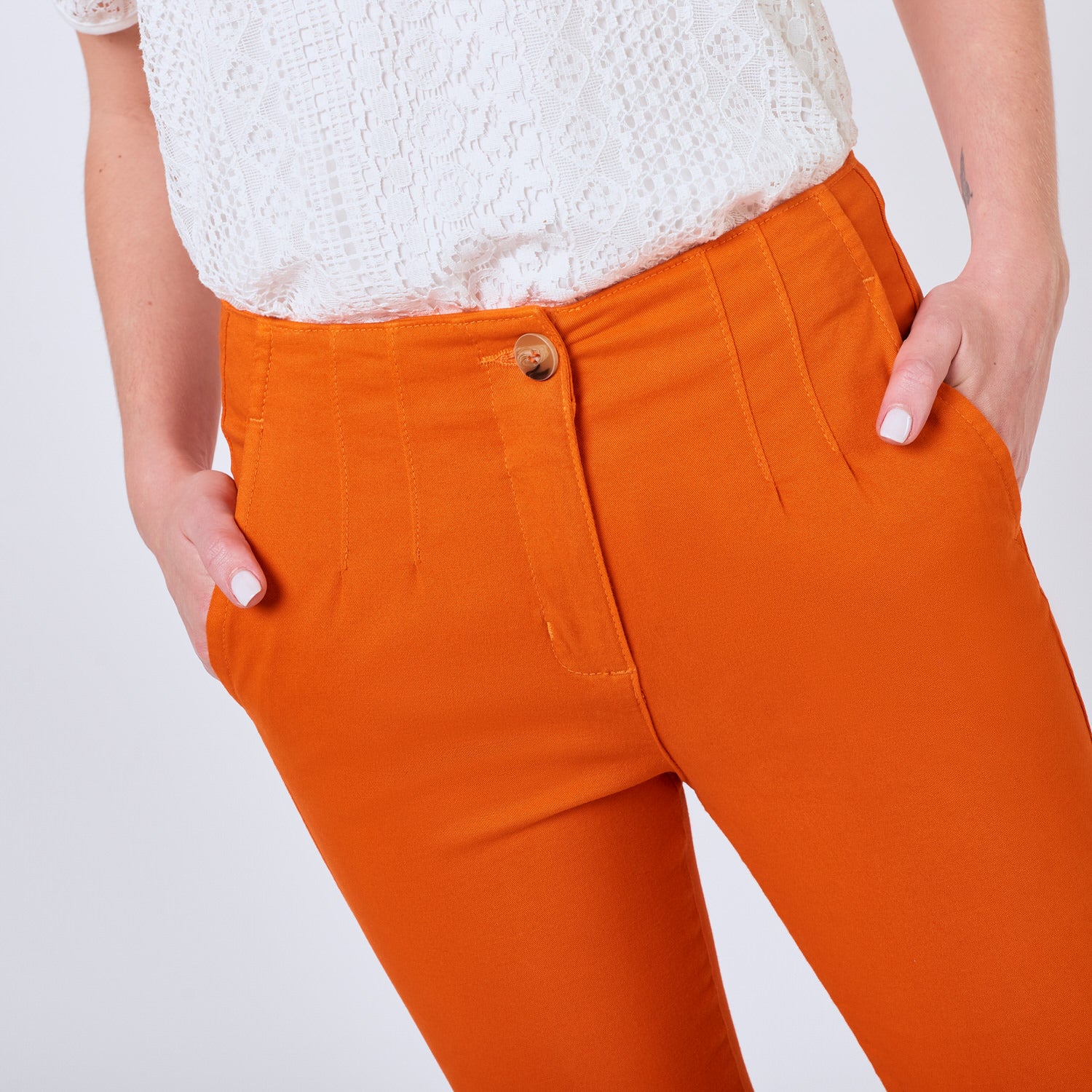 Pantalon Fabiana Naranja