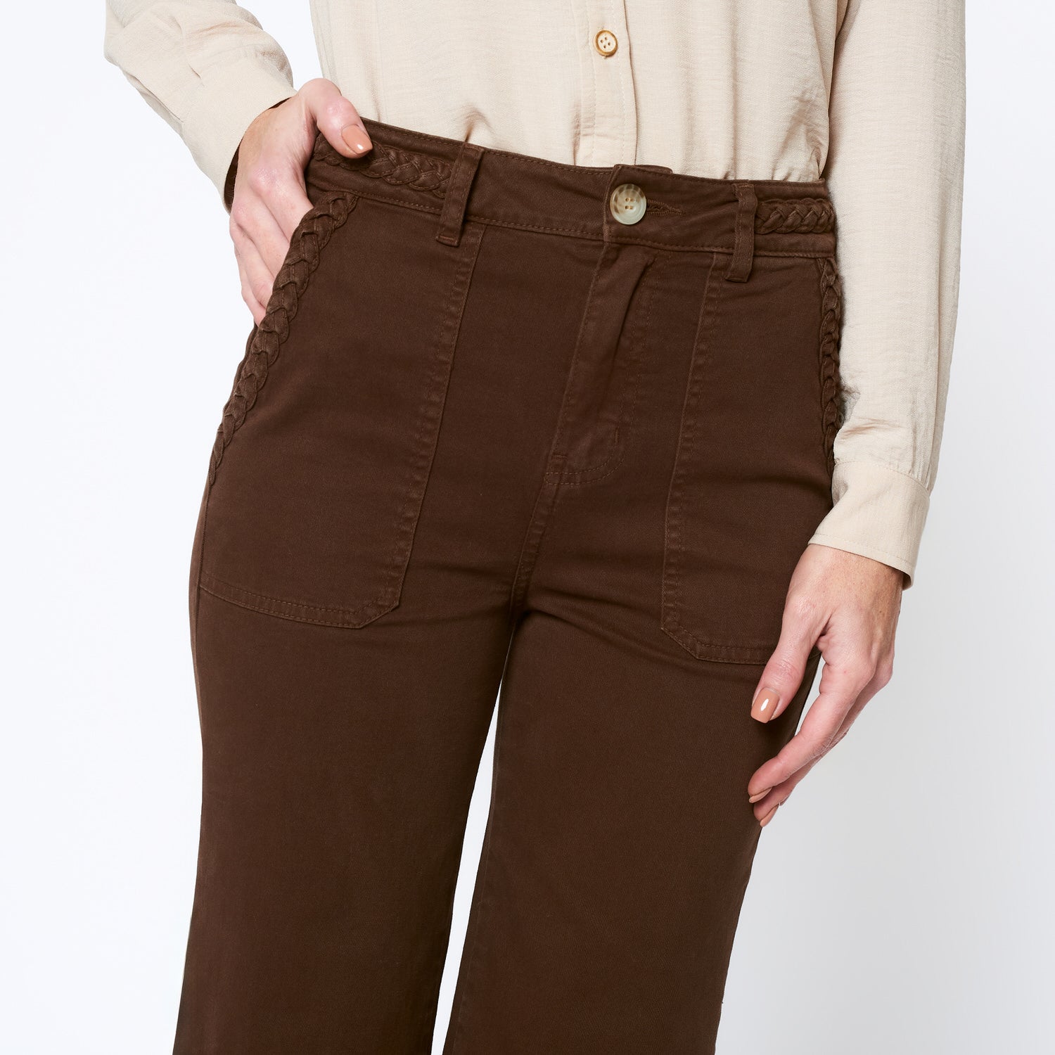 Pantalon Filomena Marron