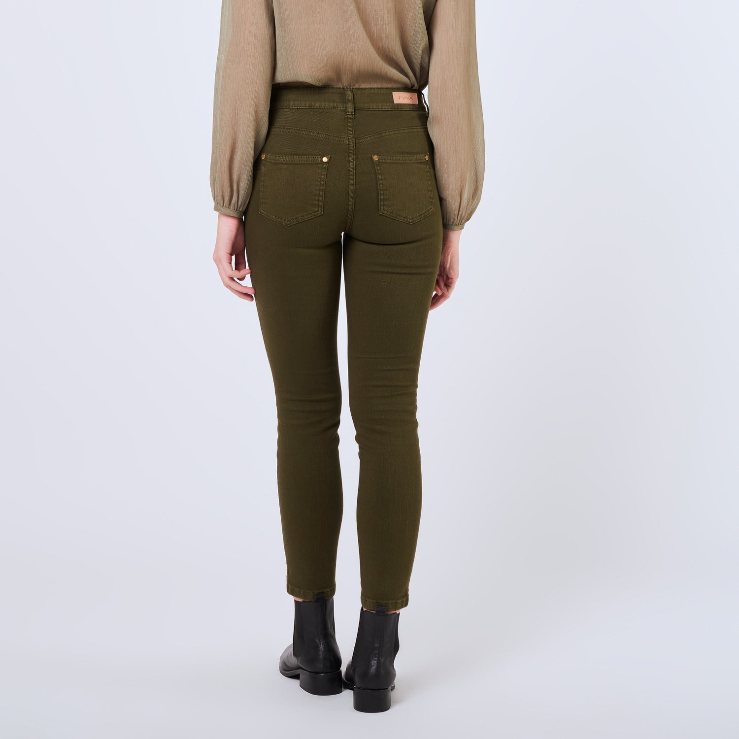 Pantalon Fiorella Verde2
