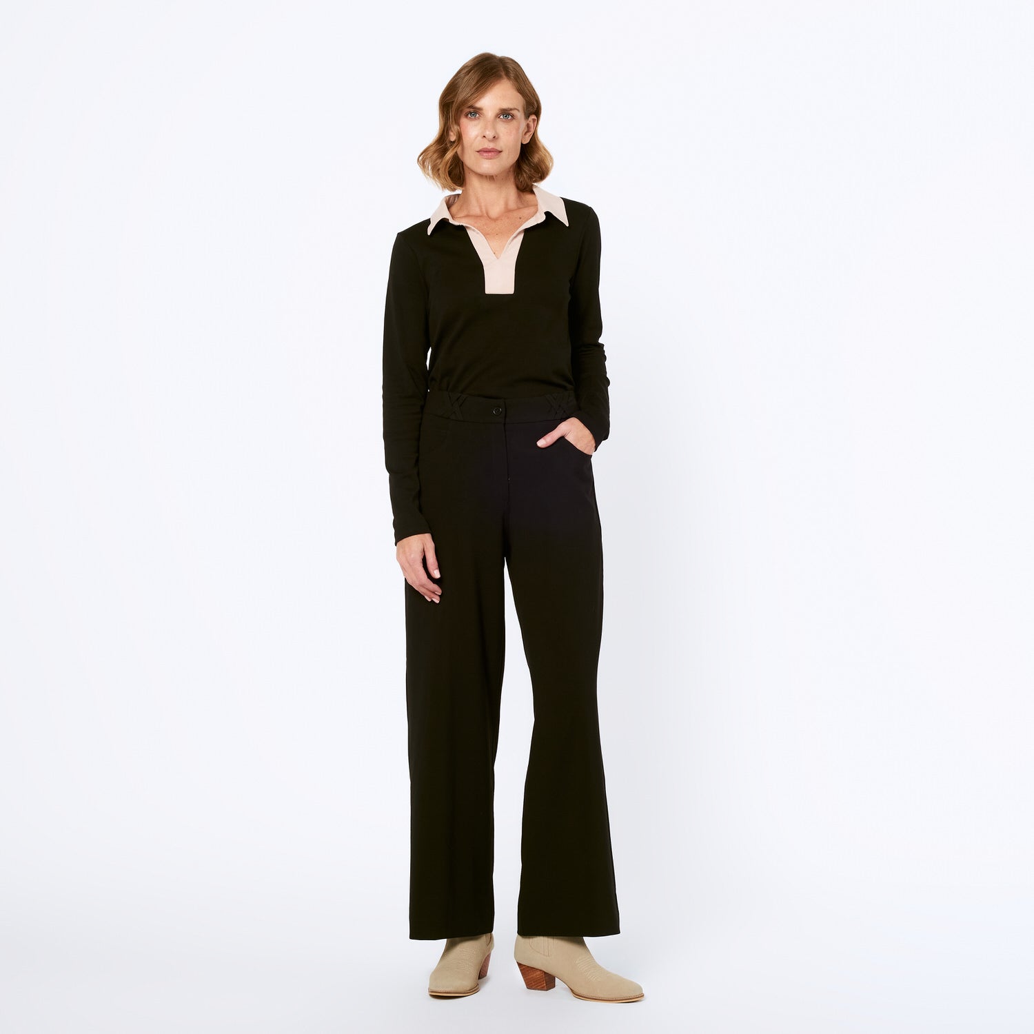 Pantalon Germana Negro