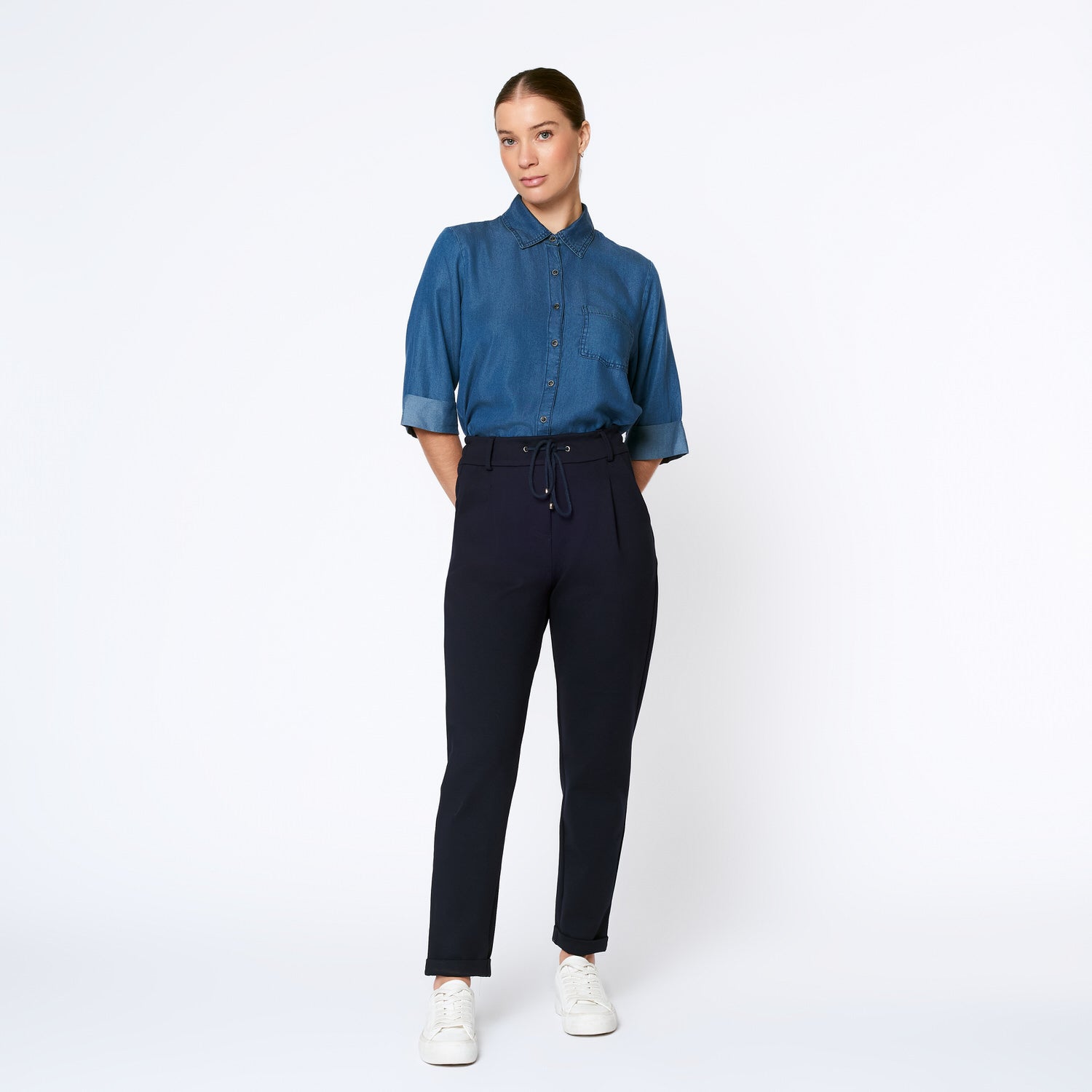 Pantalon Indigo Azul