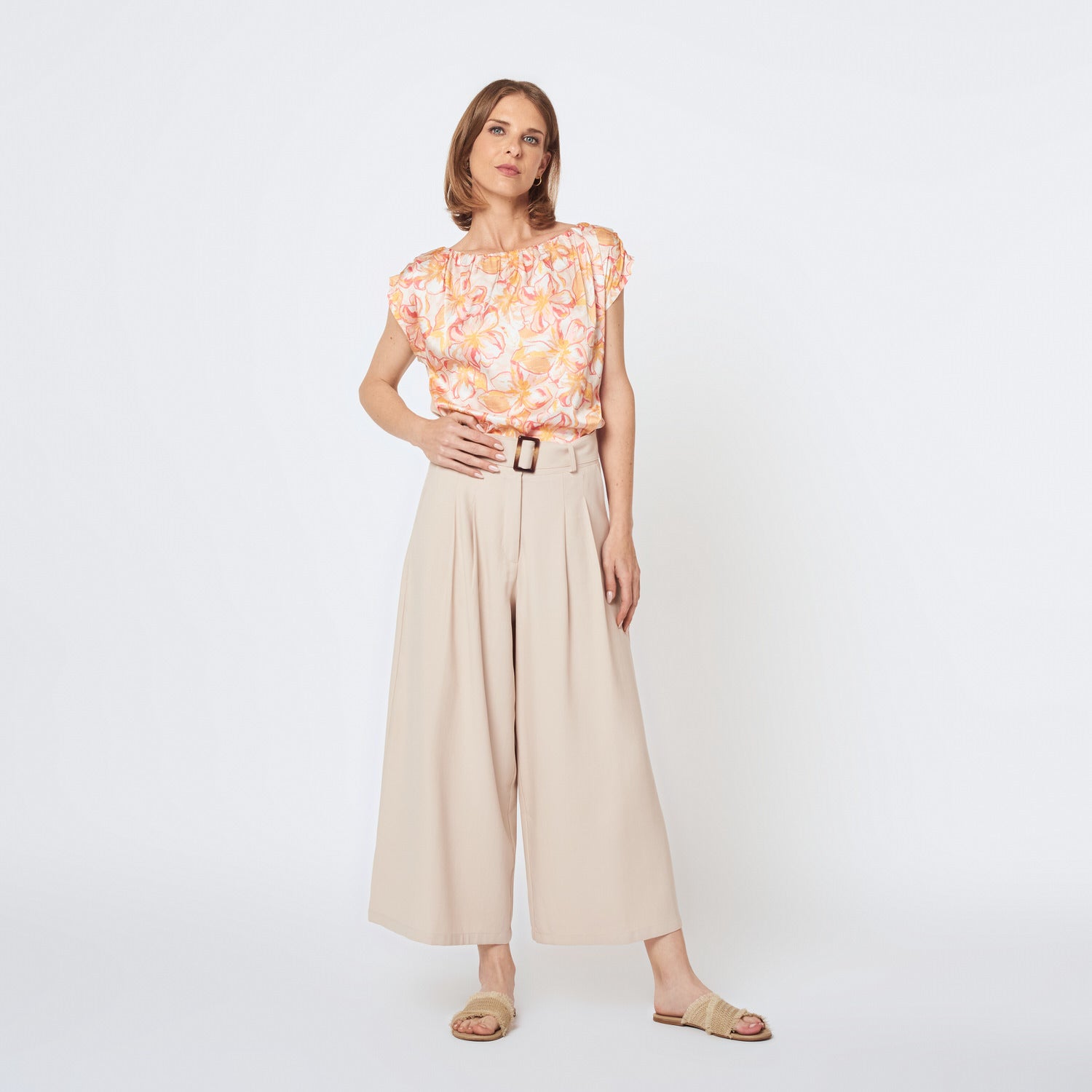 Pantalon Josefina Beige