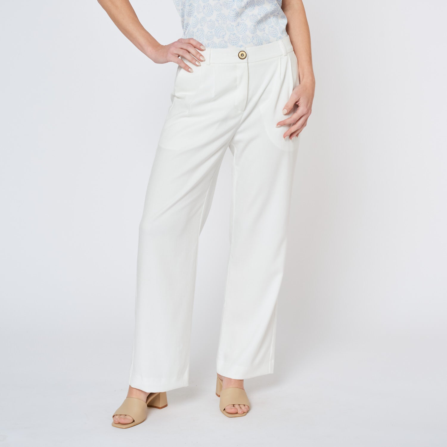 Pantalon Magda Hueso