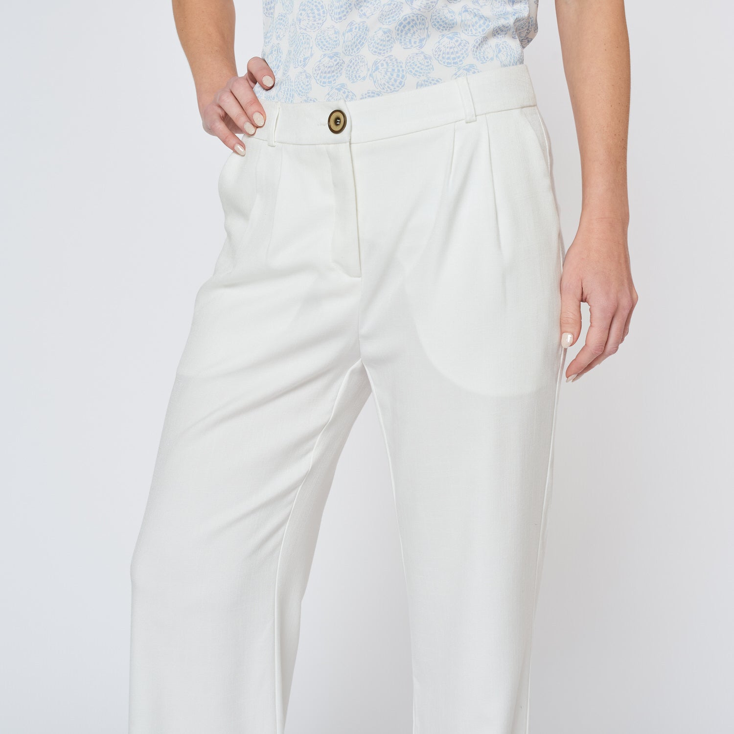 Pantalon Magda Hueso