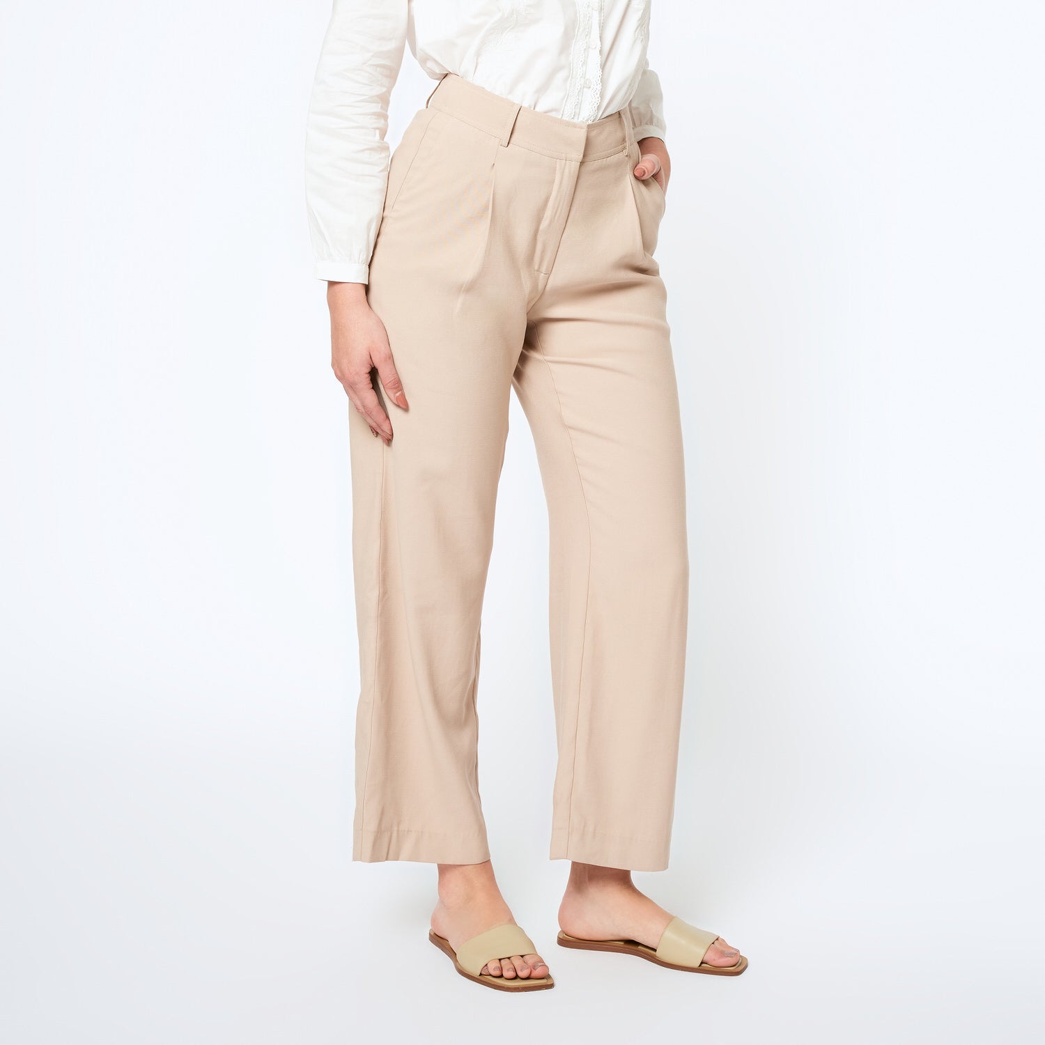 Pantalon Marita Beige