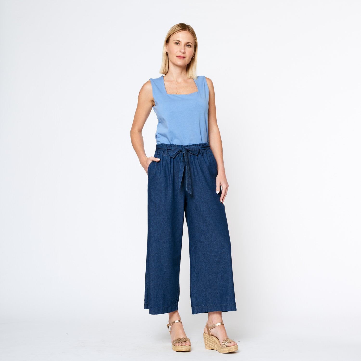 Pantalon Melissa Azul