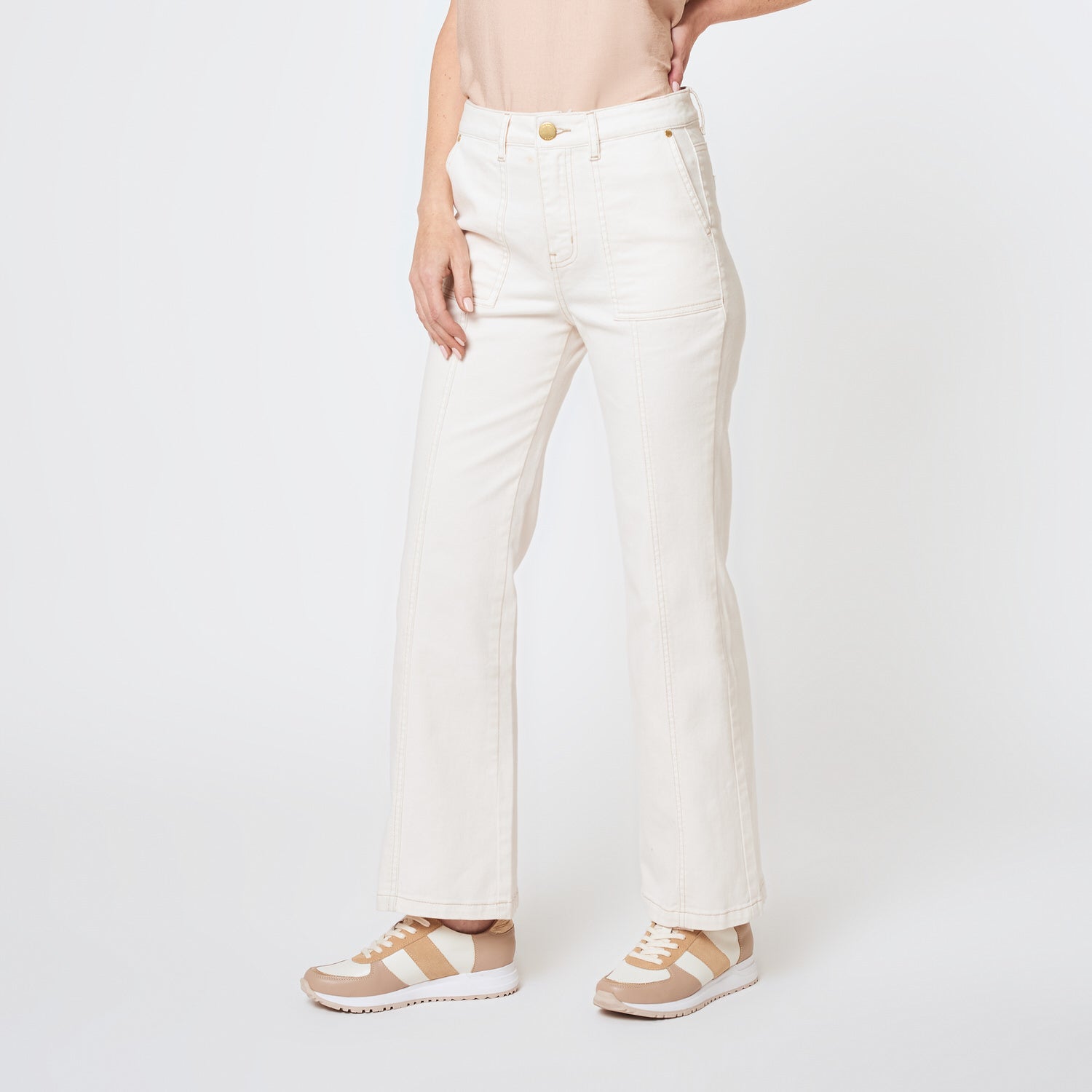 Pantalon Phoebe Crudo