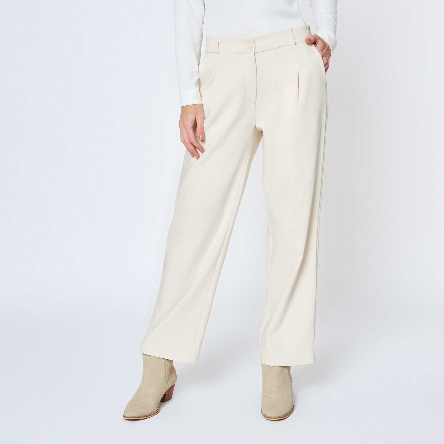 Pantalon Regina Beige