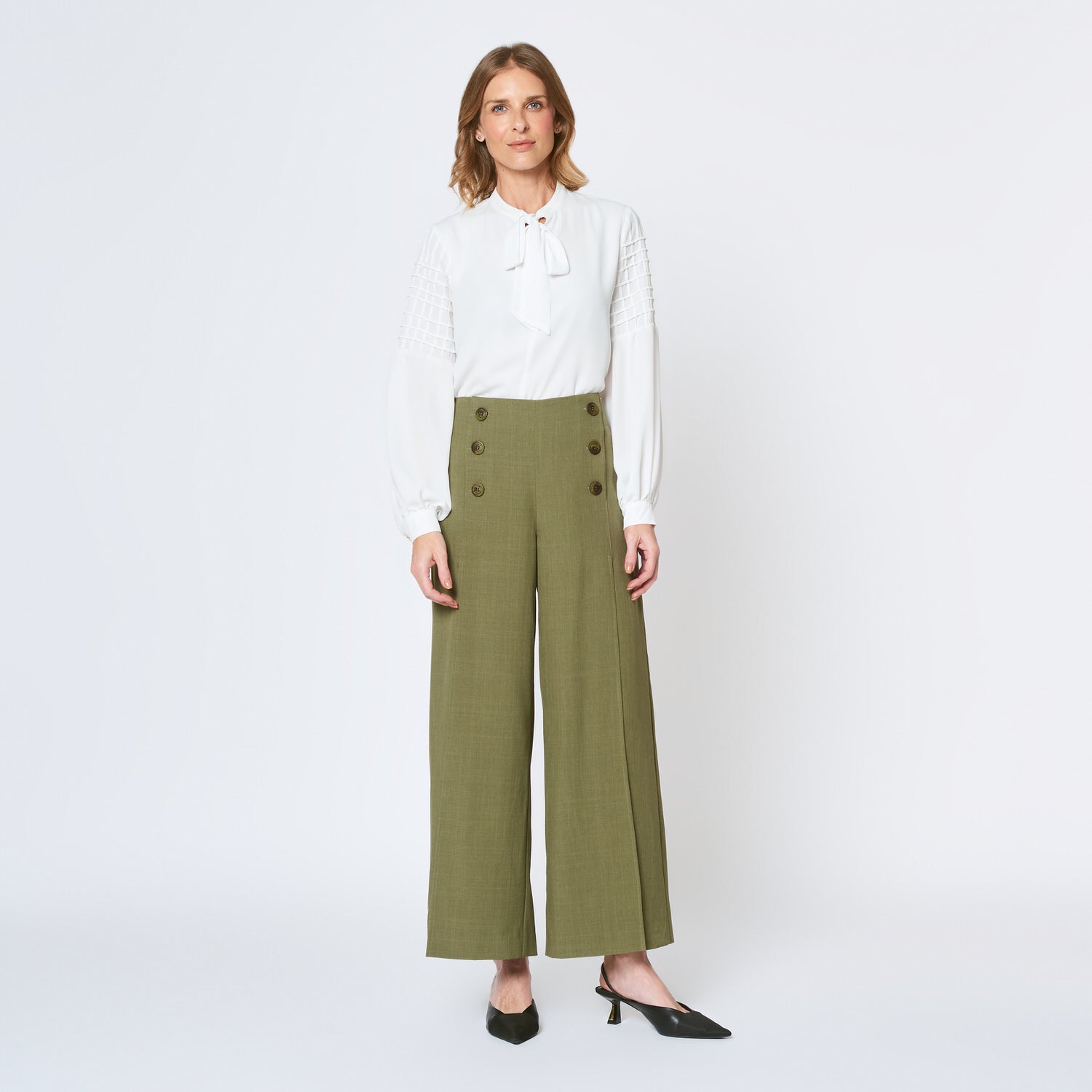 Pantalon Roxana Verde