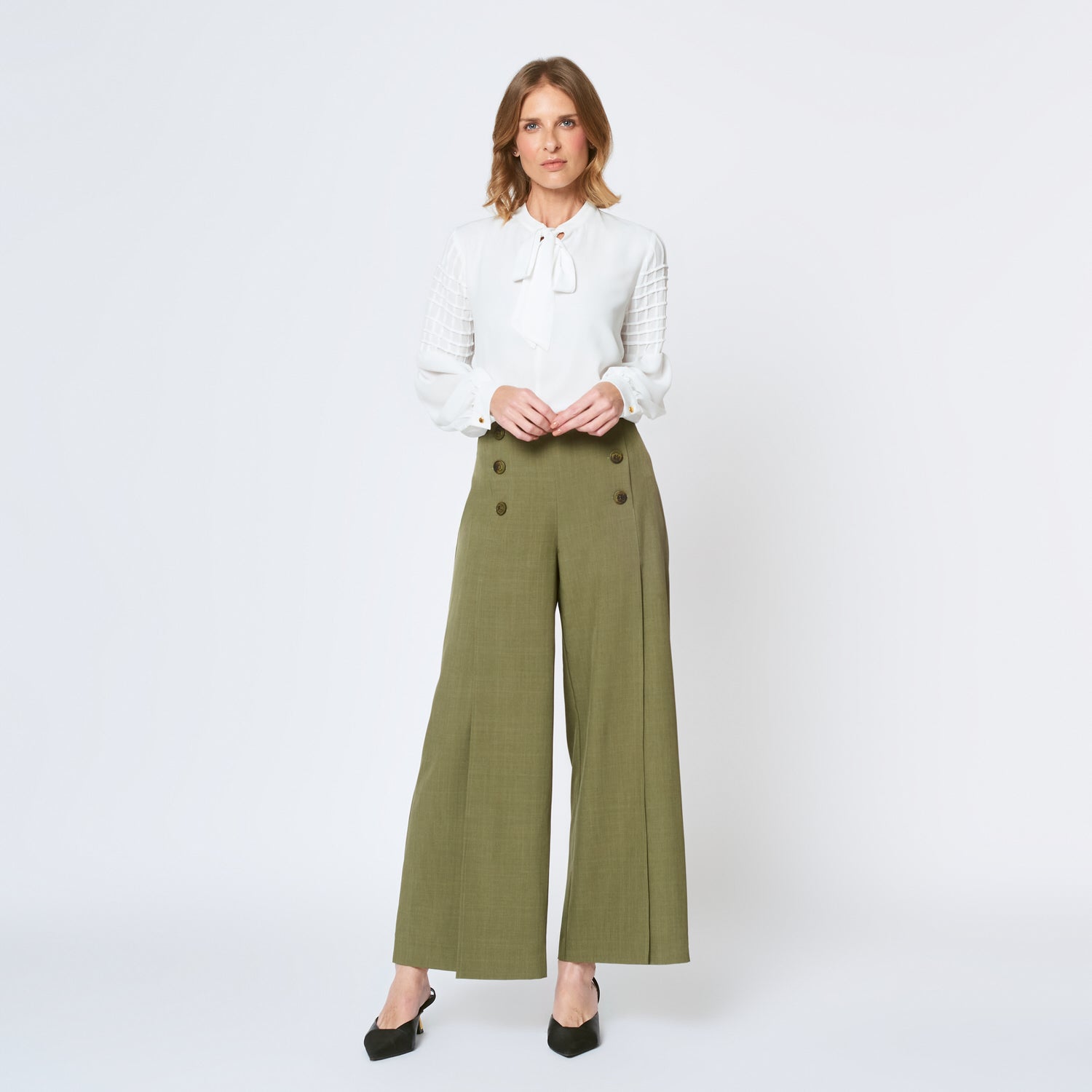 Pantalon Roxana Verde