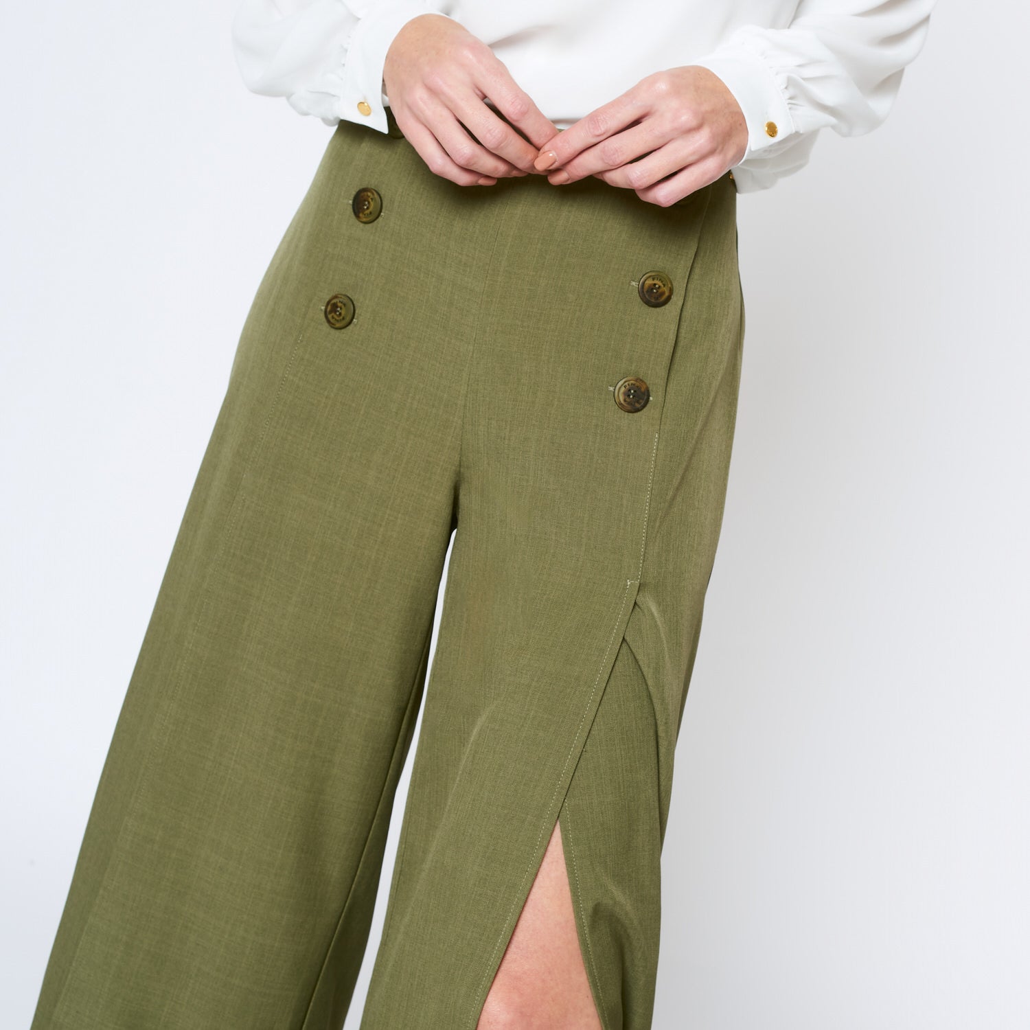 Pantalon Roxana Verde