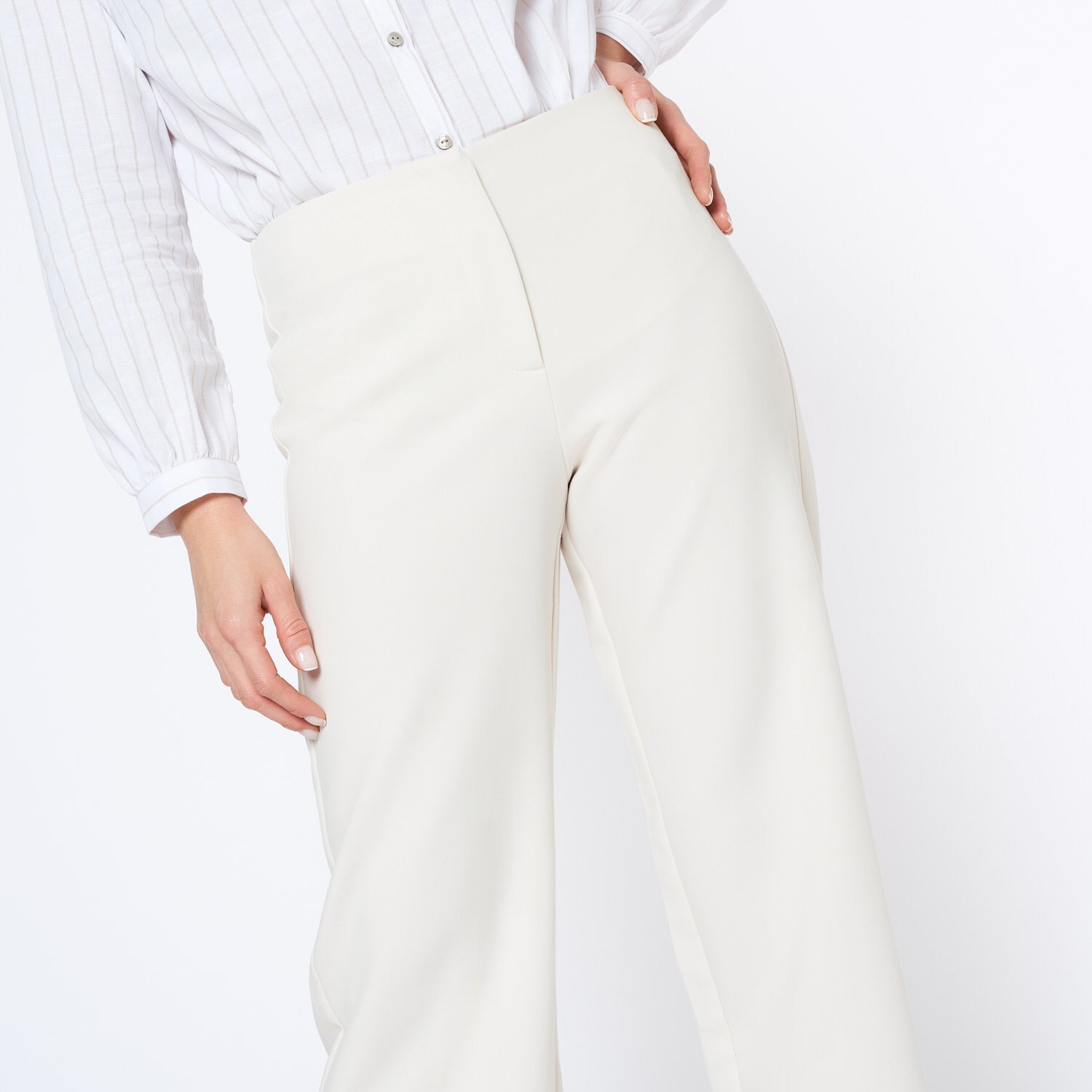 Pantalon Tove Hueso