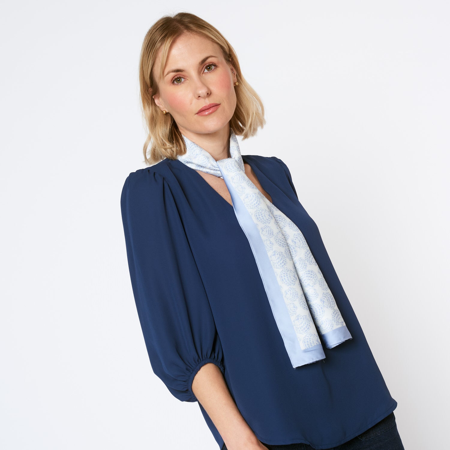 Pashmina Magnolia Print