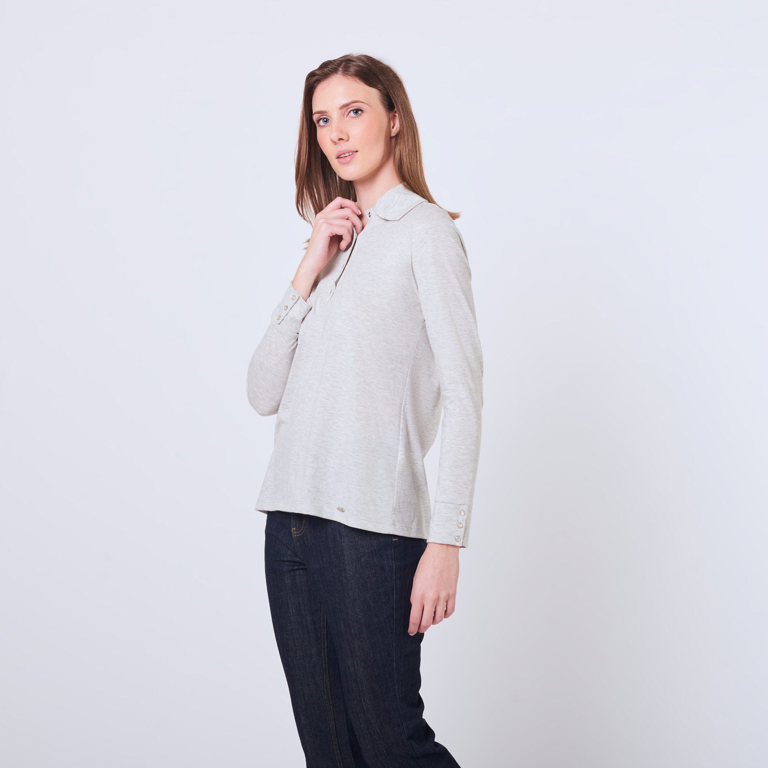 Polo Eulalia Gris